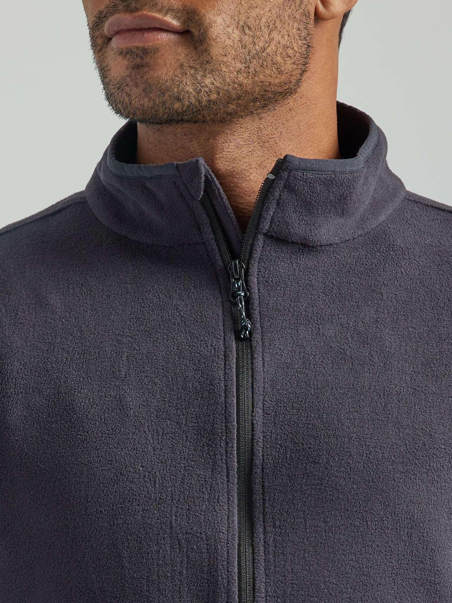 All Terrain Gear Technical Fleece Jacket in Black Jacken Wrangler
