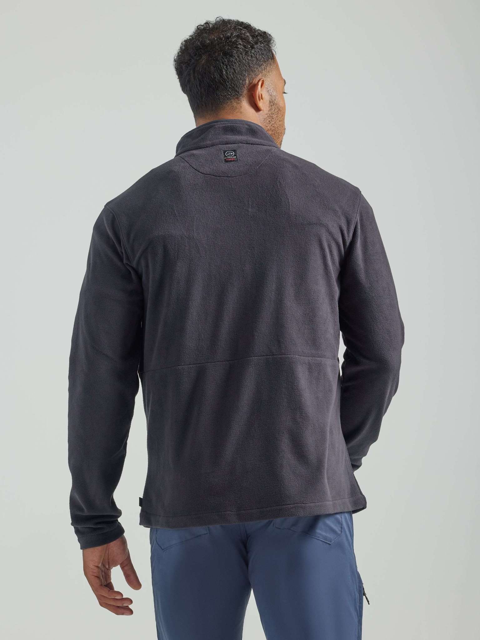 All Terrain Gear Technical Fleece Jacket in Black Jacken Wrangler