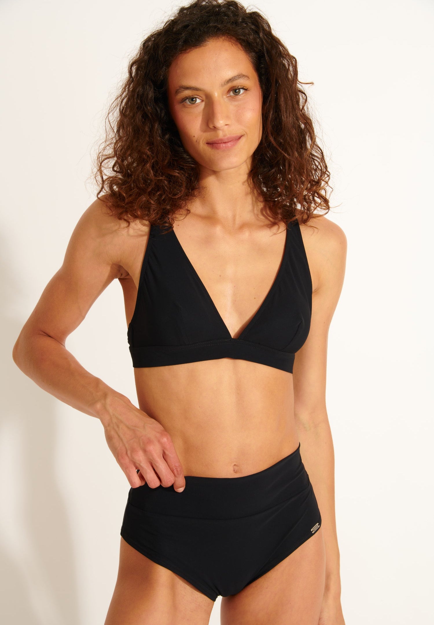 ZAPPA-BLACK Bikini-Hose in Noir Bikini Banana Moon