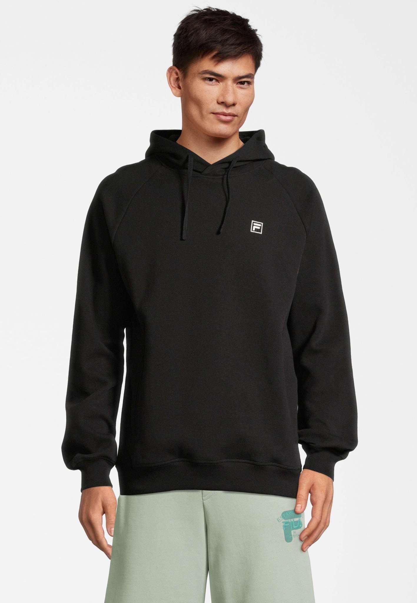 Bisceglie Hoody in Black Kapuzenpullover Fila