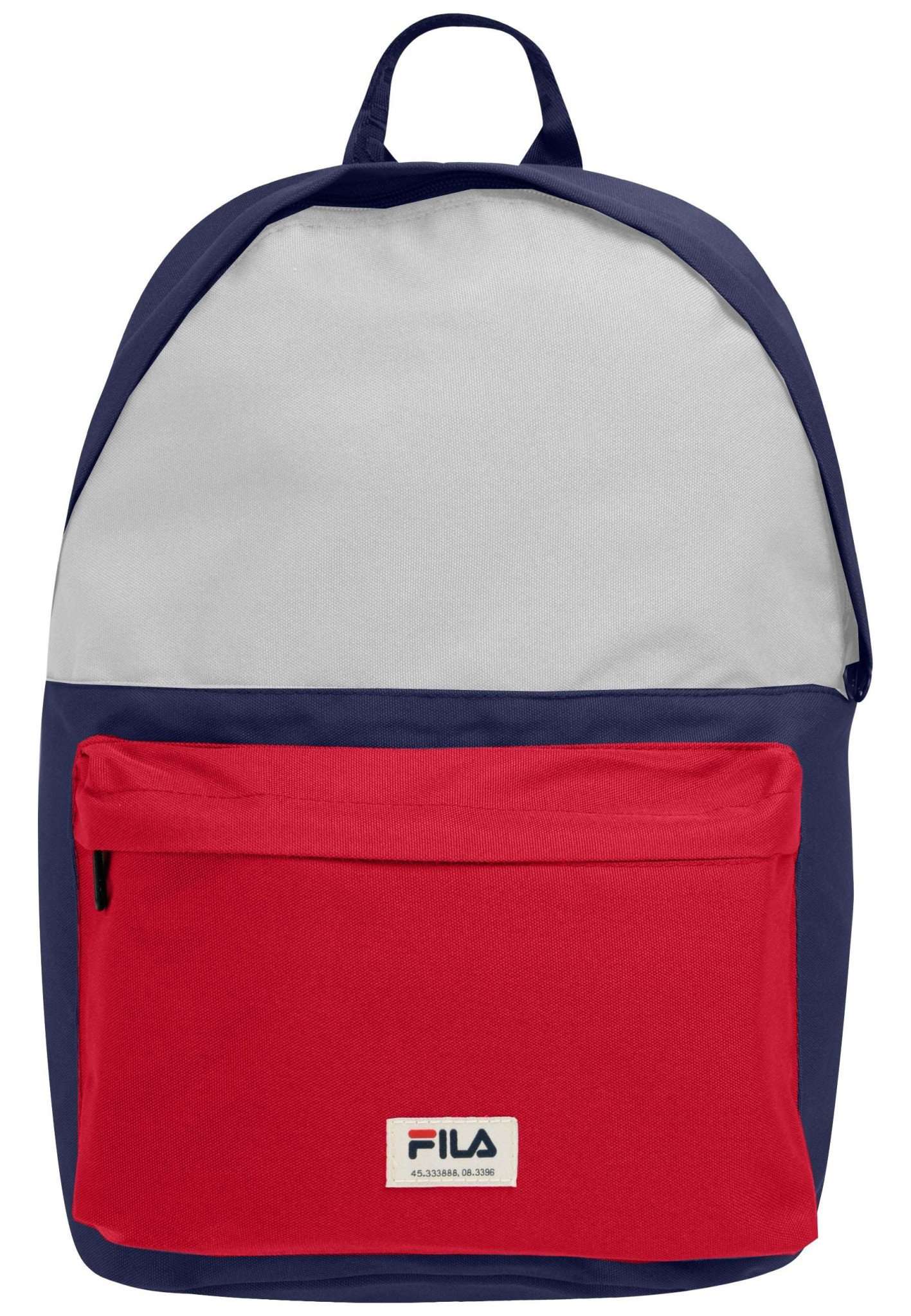 Boma Badge Backpack Sâ€™Cool Two in Medieval Blue-Bright White-True Red Rucksäcke Fila   