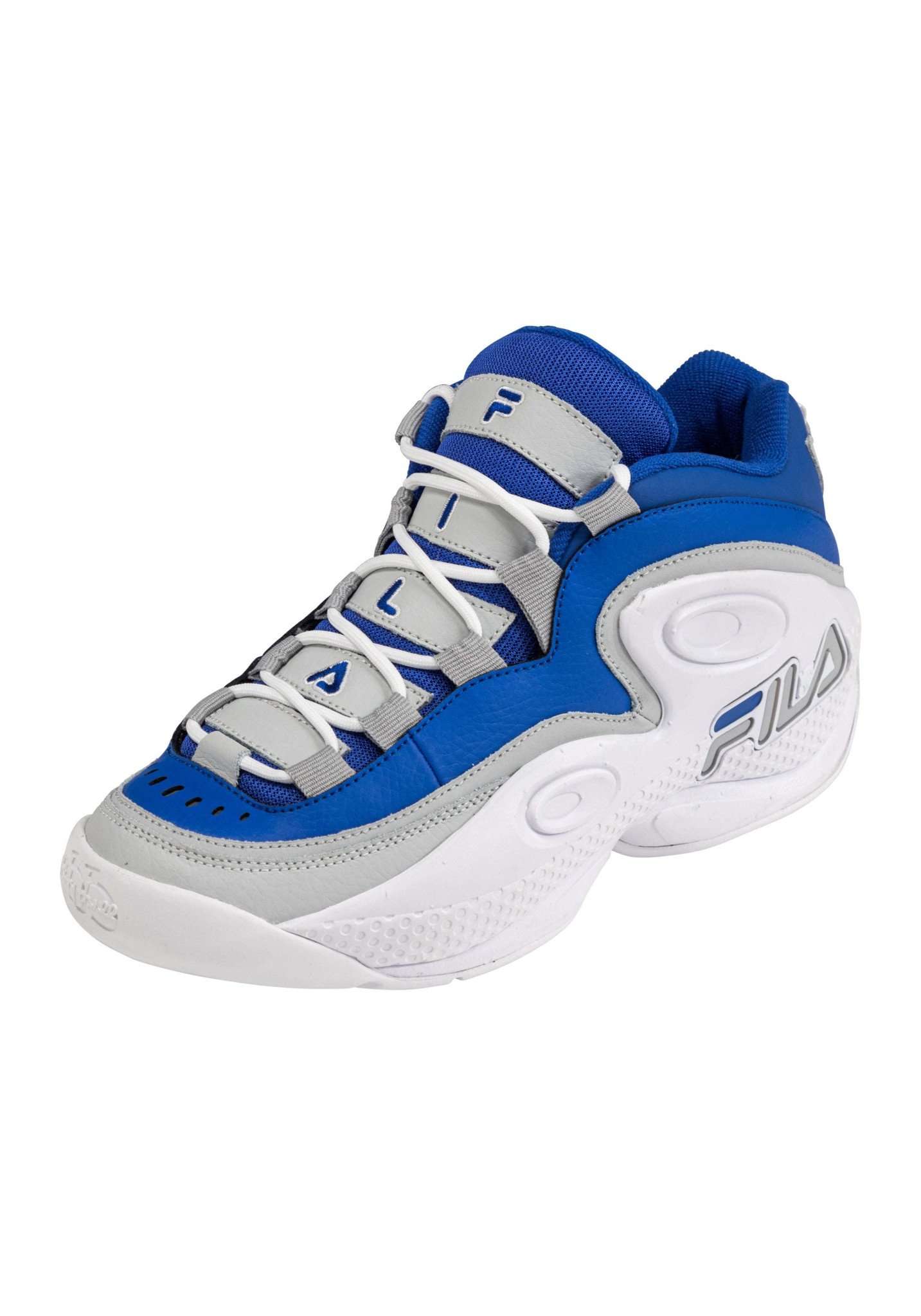 Grant Hill 3 Mid in White-Lapis Blue Basketballschuhe Fila