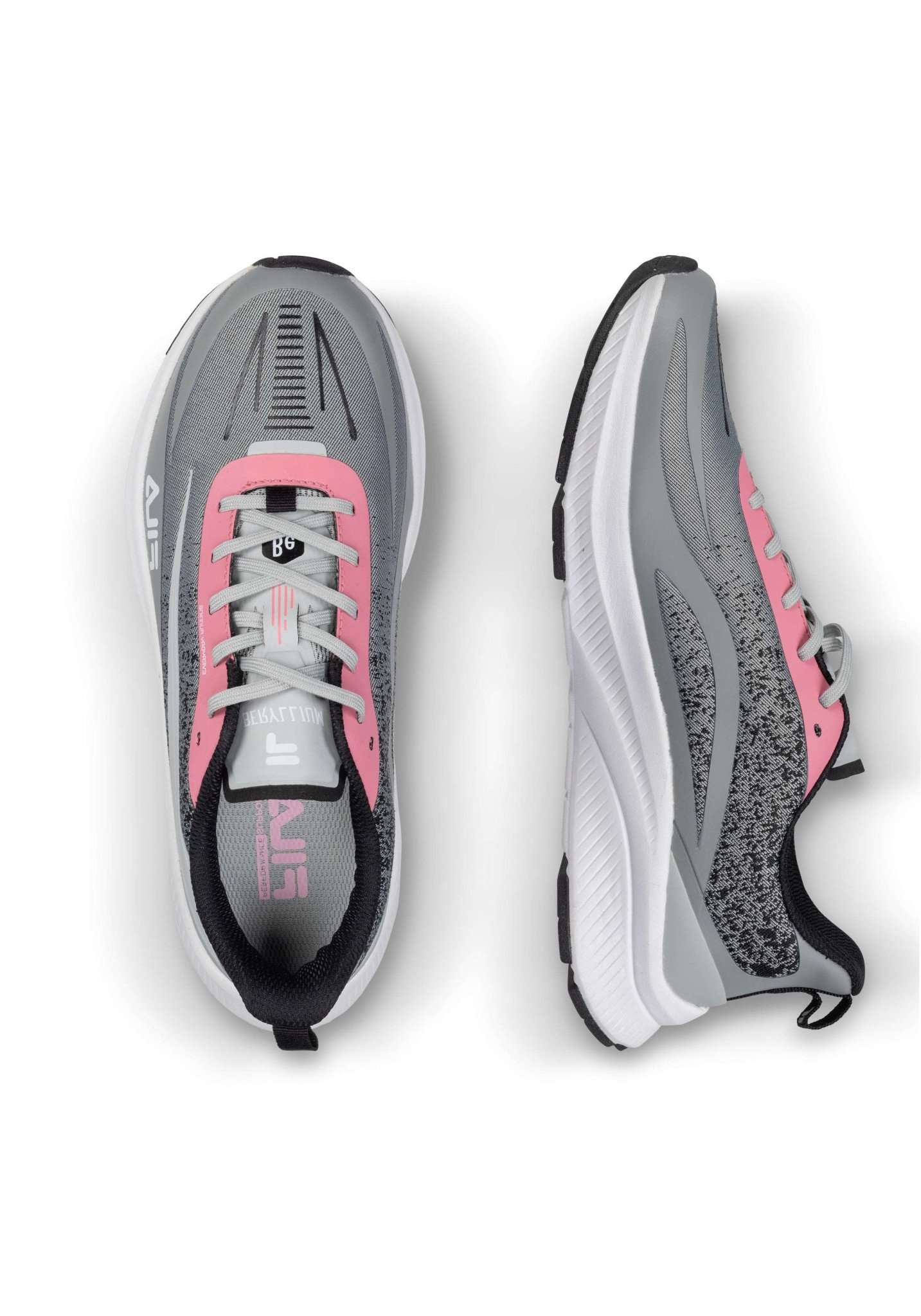 Beryllium Wmn in Gray Violet-Geranium Pink Laufschuhe Fila
