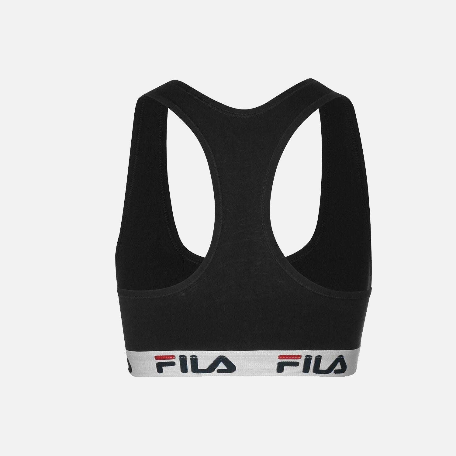 Bra Elastic With Logo Black Sport-BH Fila