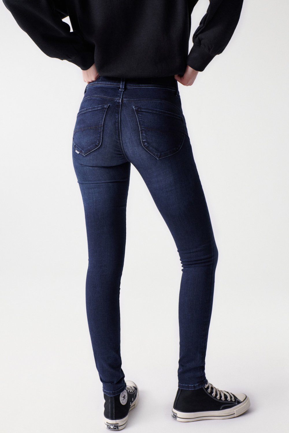 Secret Skinny Push-In in Rinse Wash Jeans Salsa Jeans   