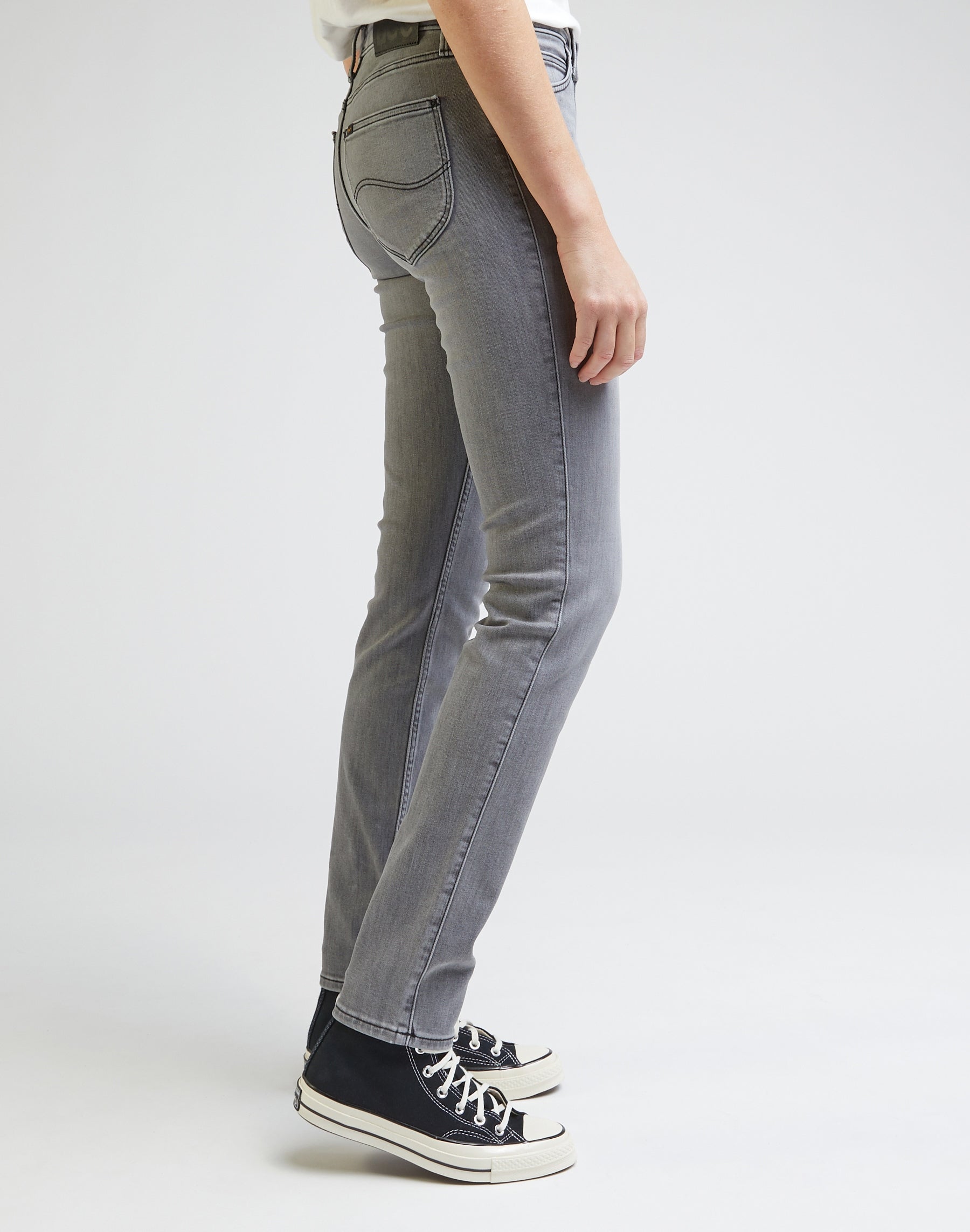 Elly in Grey Veil Jeans Lee