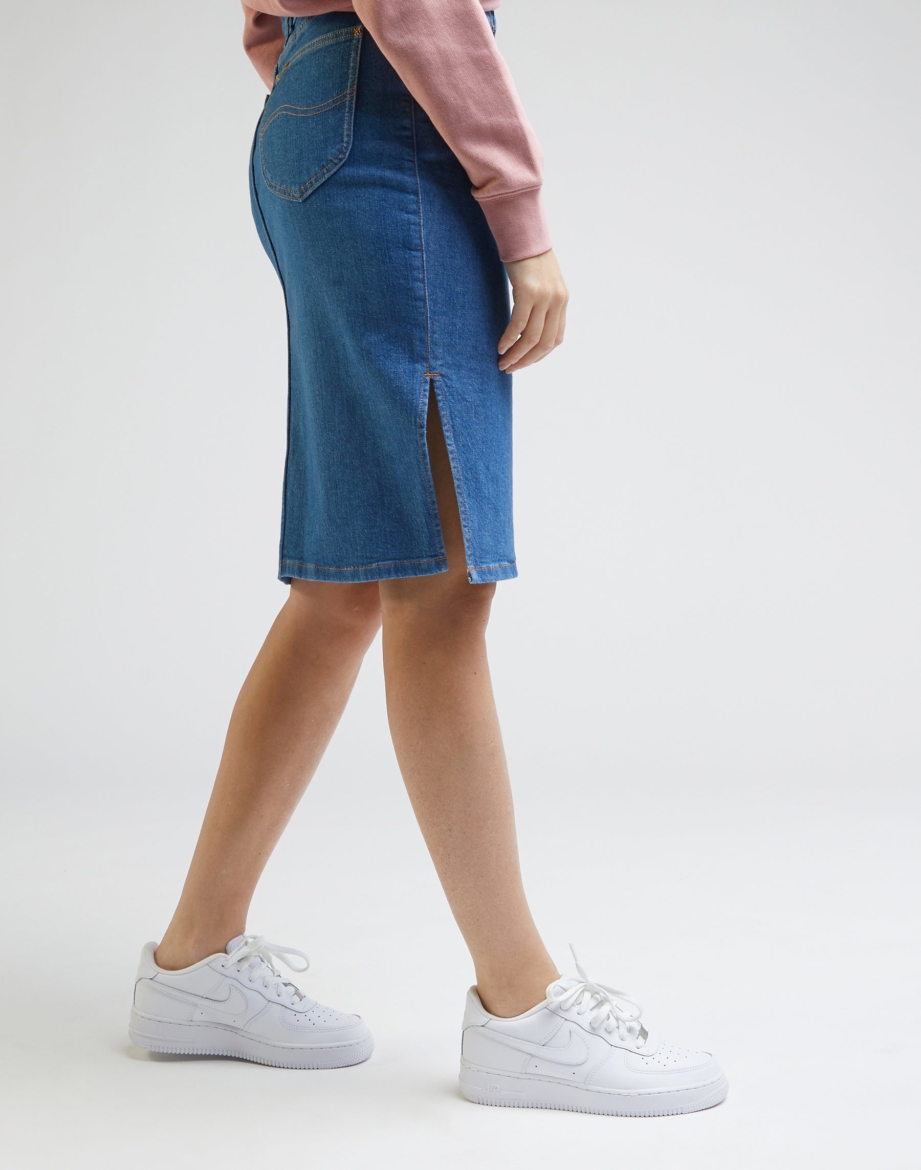 Pencil Skirt in Sienna Bright Röcke Lee