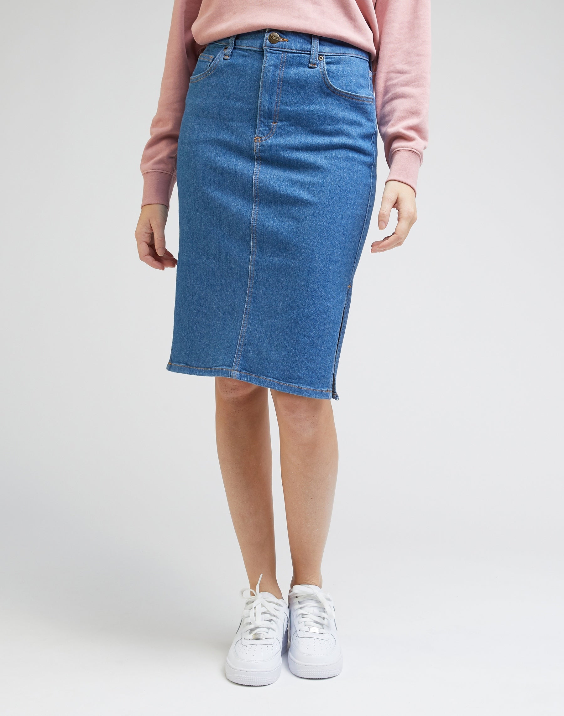 Pencil Skirt in Sienna Bright Röcke Lee