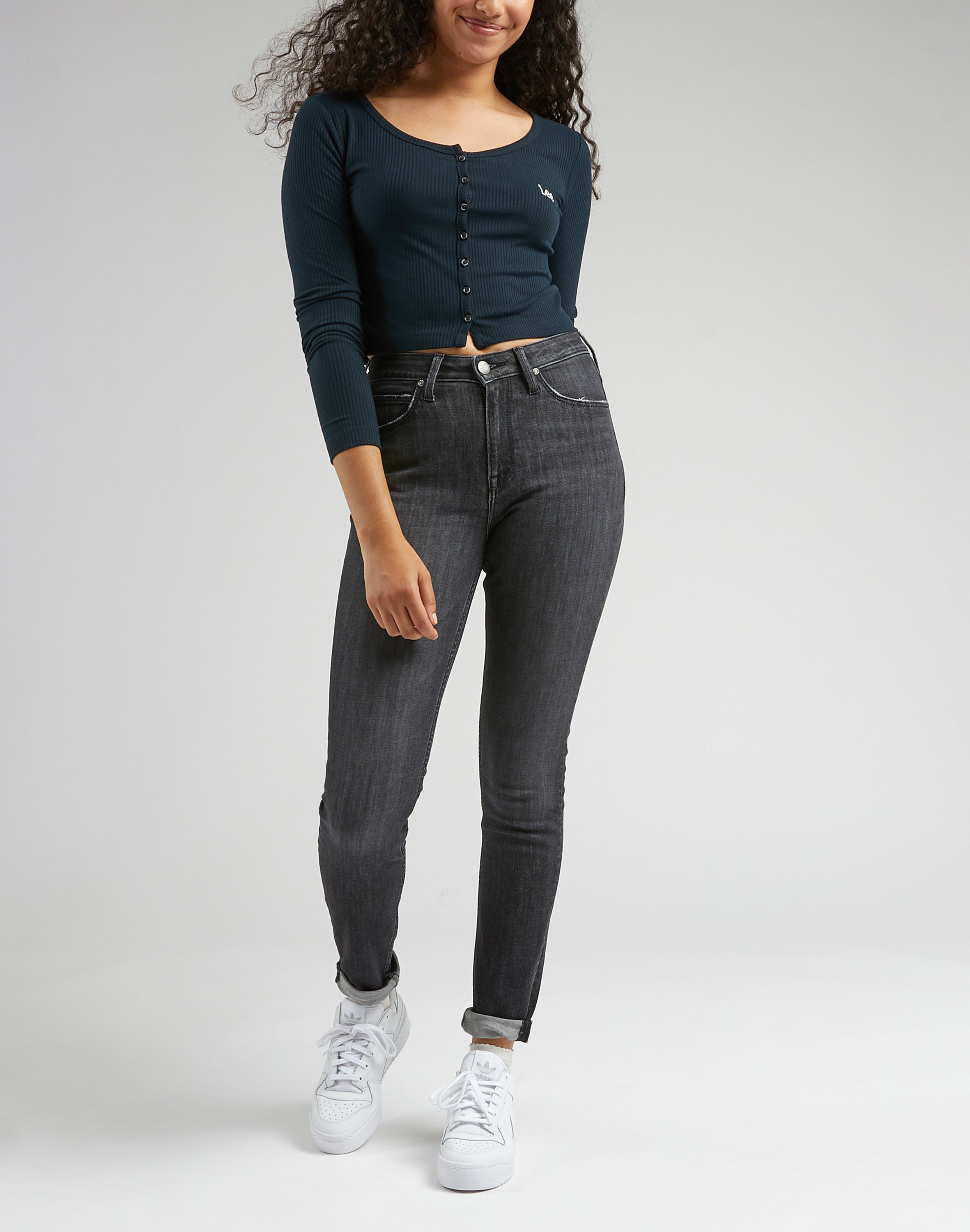 Scarlett High in Middle Of The Night Jeans Lee