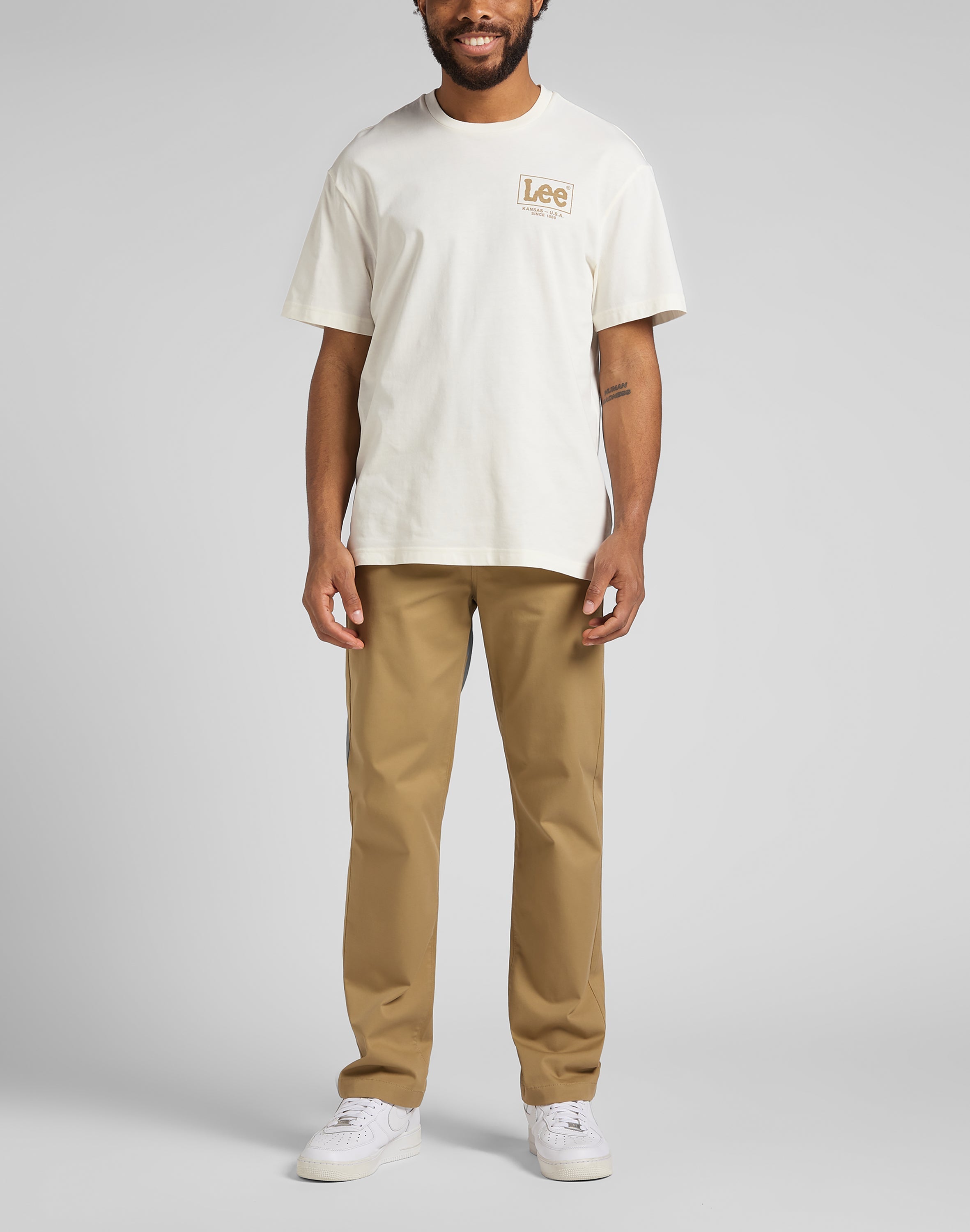 Regular Chino in Clay Hosen Lee   