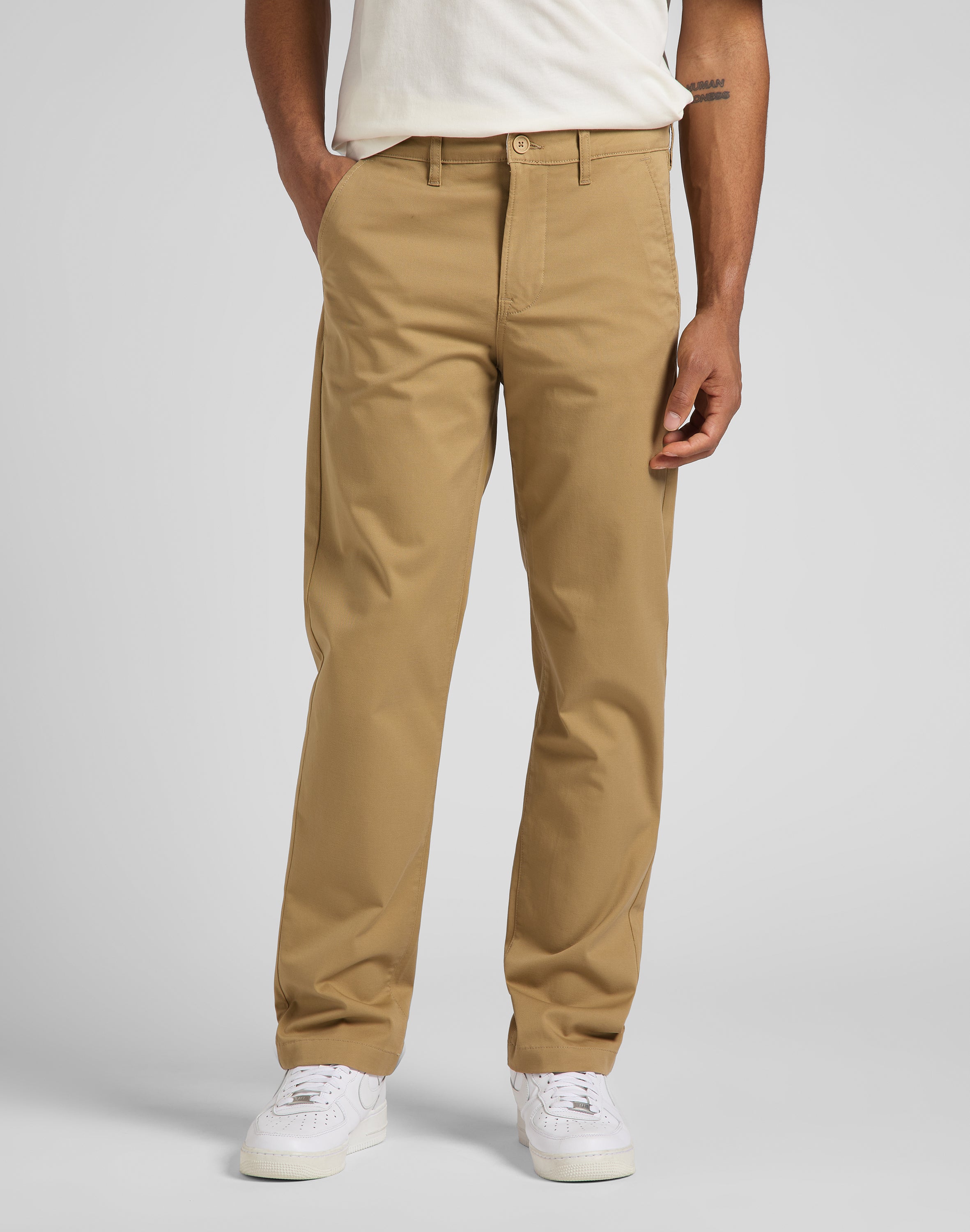 Regular Chino in Clay Hosen Lee   