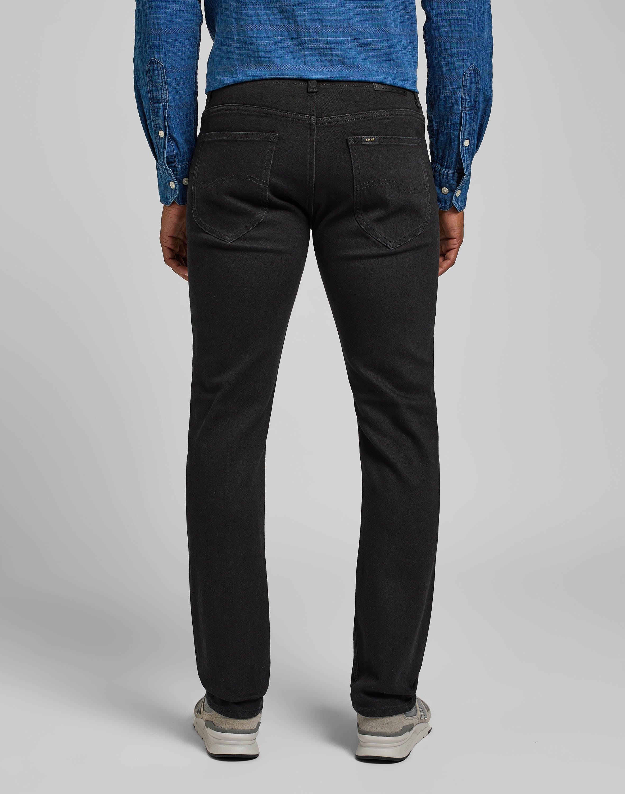Slim Fit MVP in Black Jeans Lee