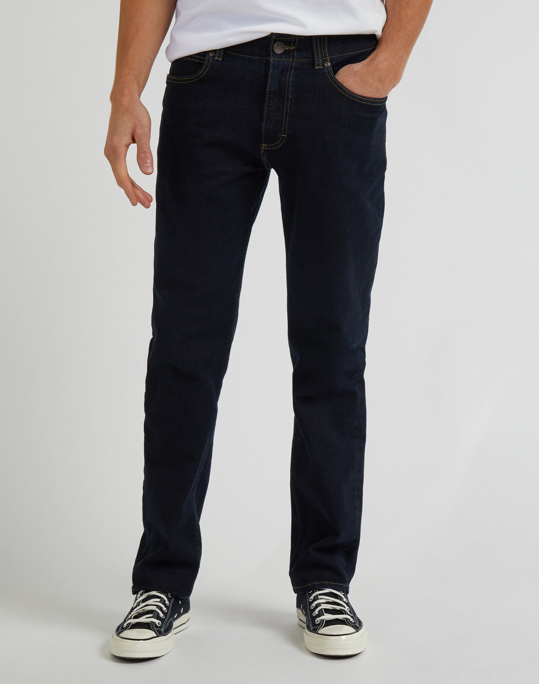 Straight Fit Mvp in Rinse Jeans Lee   