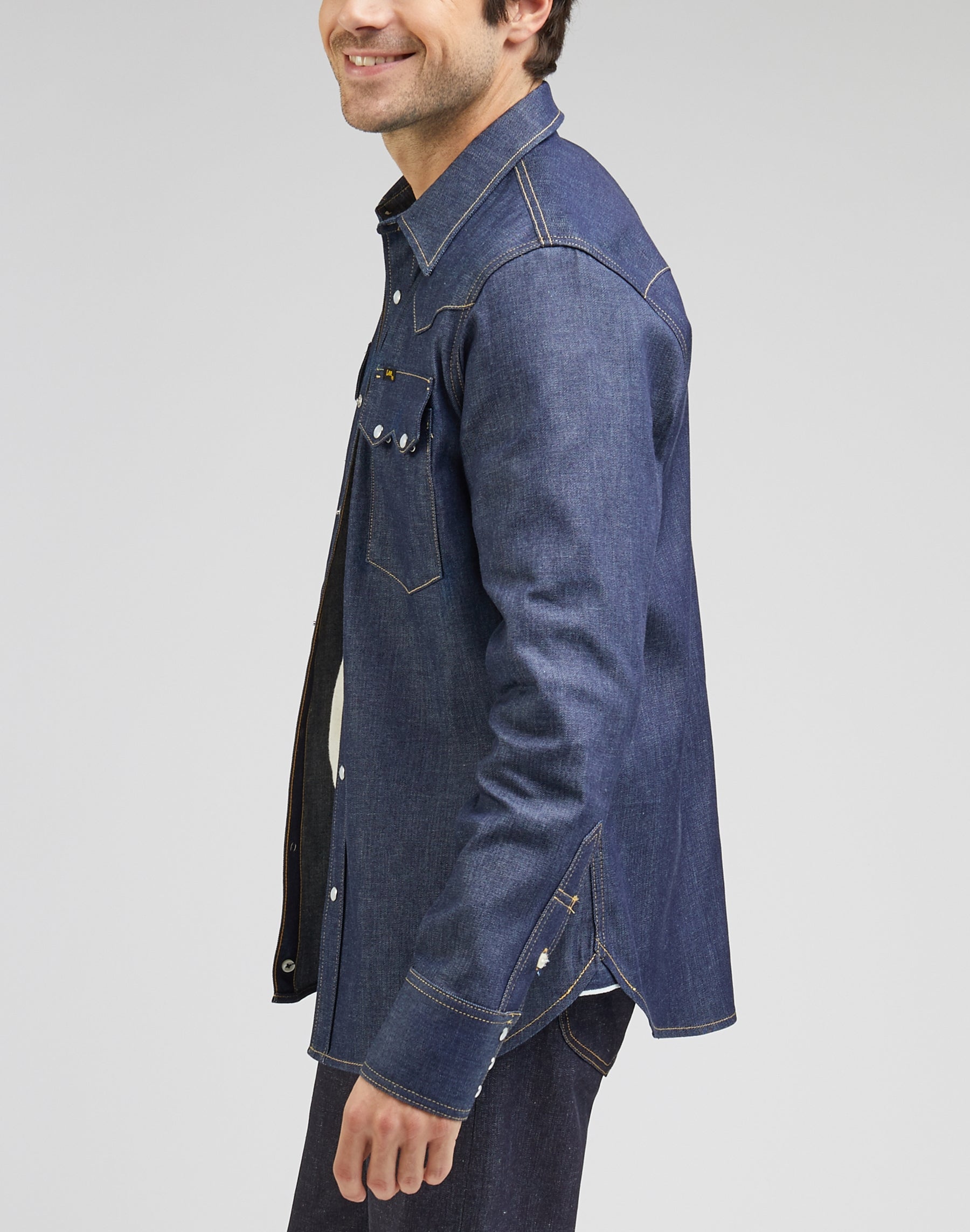 101 50S Western Shirt in Dry Hemden Lee