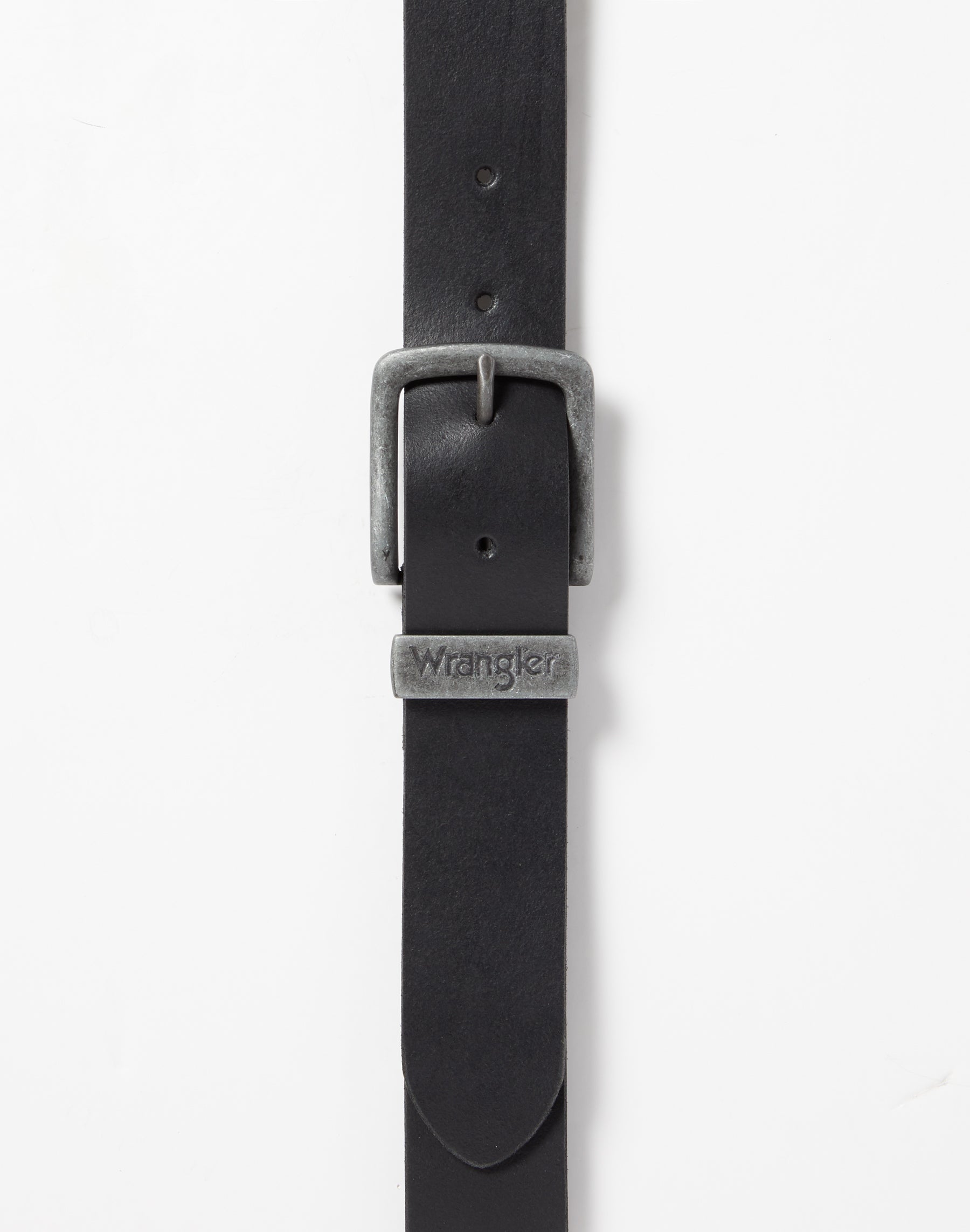 Metal Loop Belt in Black Gürtel Wrangler   