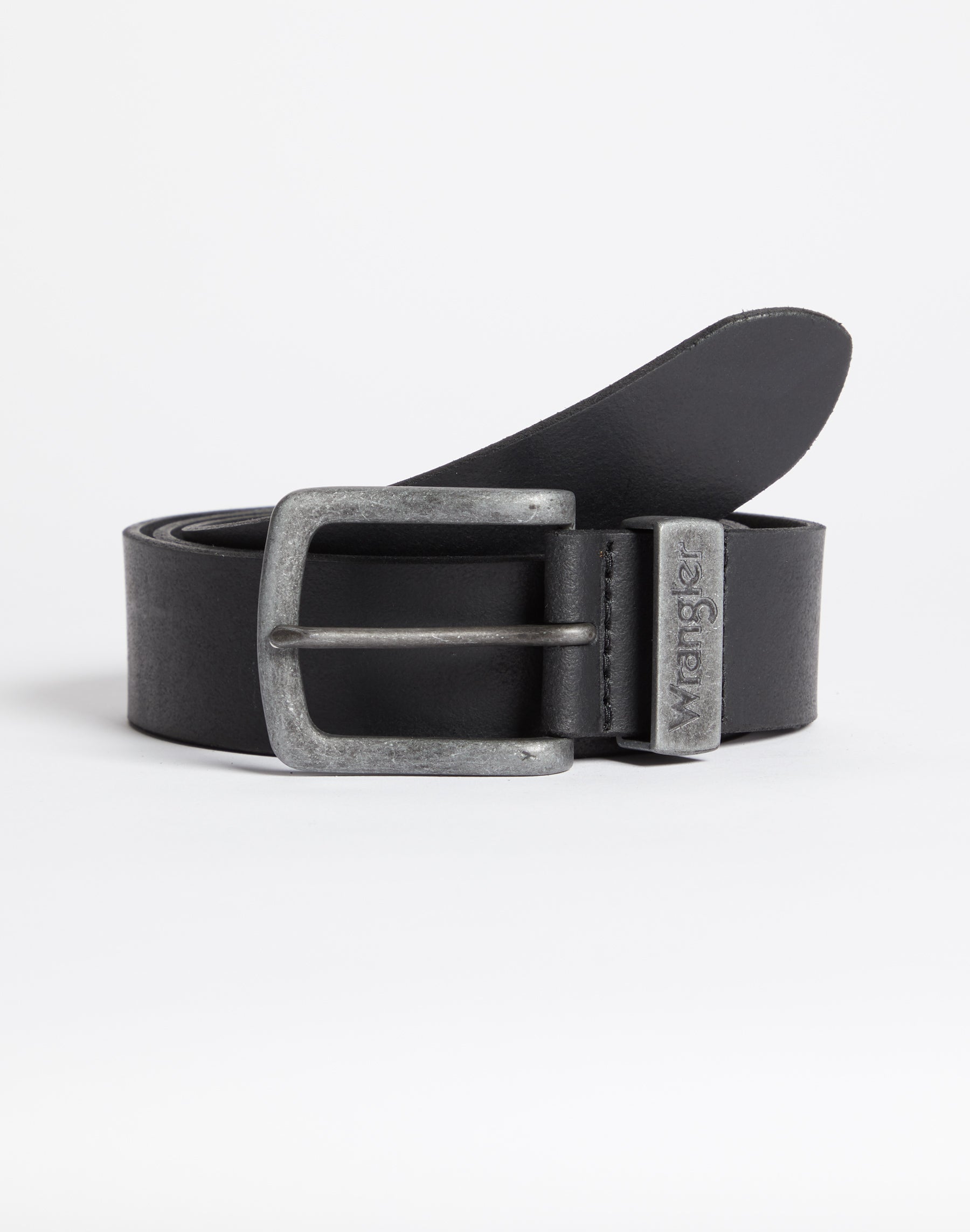 Metal Loop Belt in Black Gürtel Wrangler   