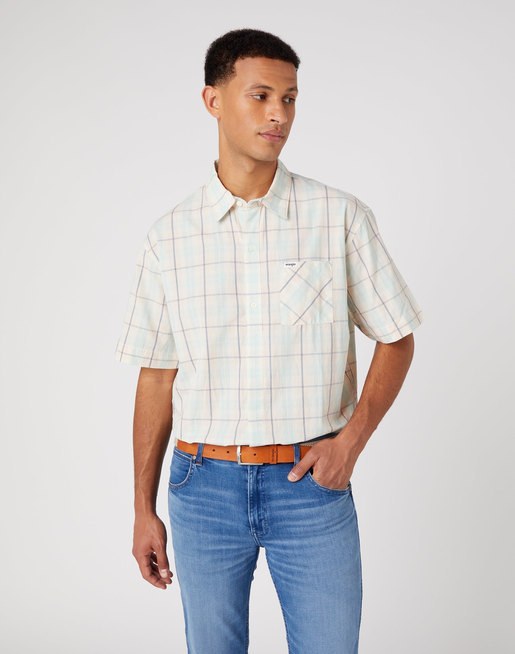 Webbing Belt in Peyote Beige Gürtel Wrangler