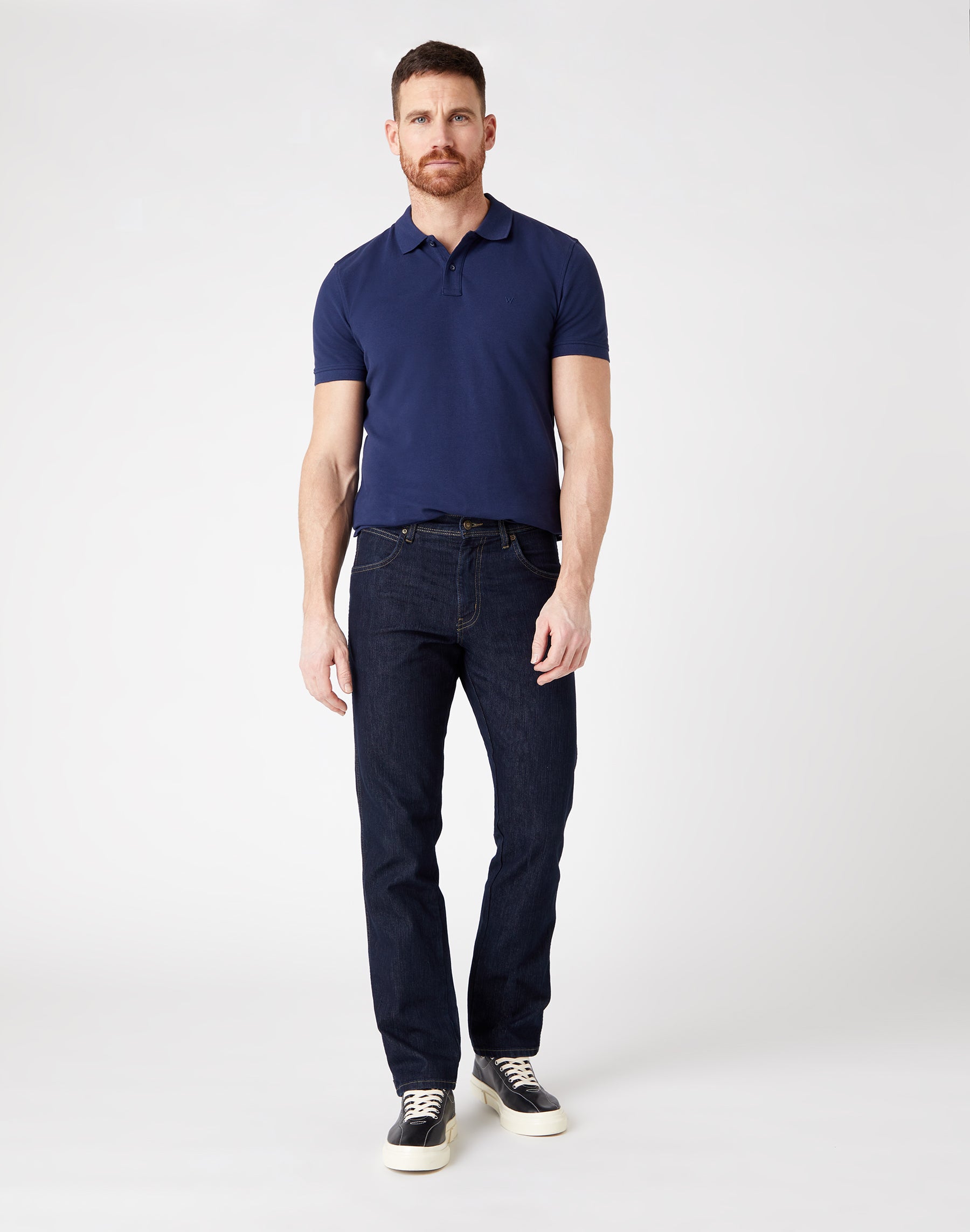 Regular Fit Medium Stretch in Rinsewash Jeans Wrangler