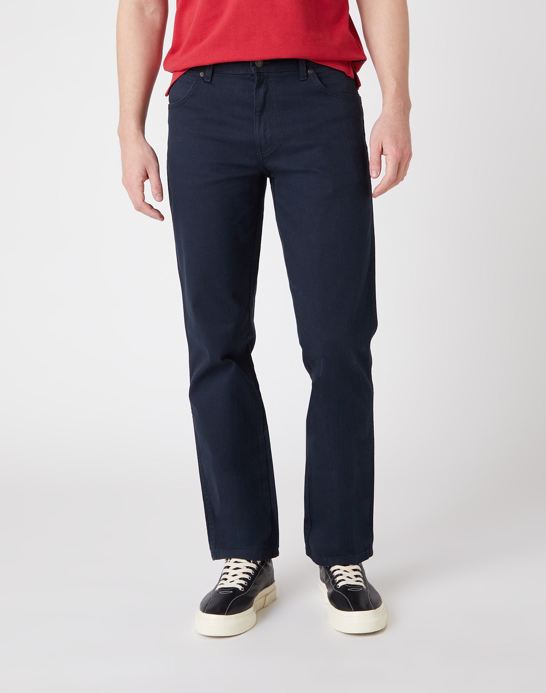 Regular Fit Low Stretch in Navy Hosen Wrangler