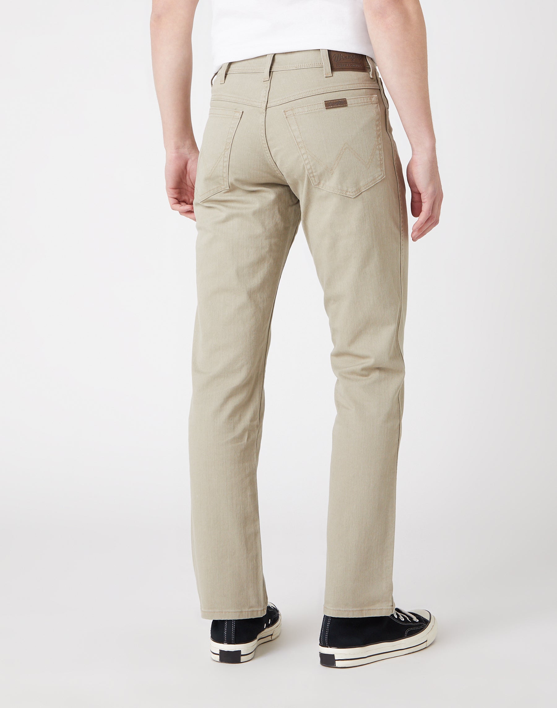 Regular Fit Low Stretch in Camel Hosen Wrangler