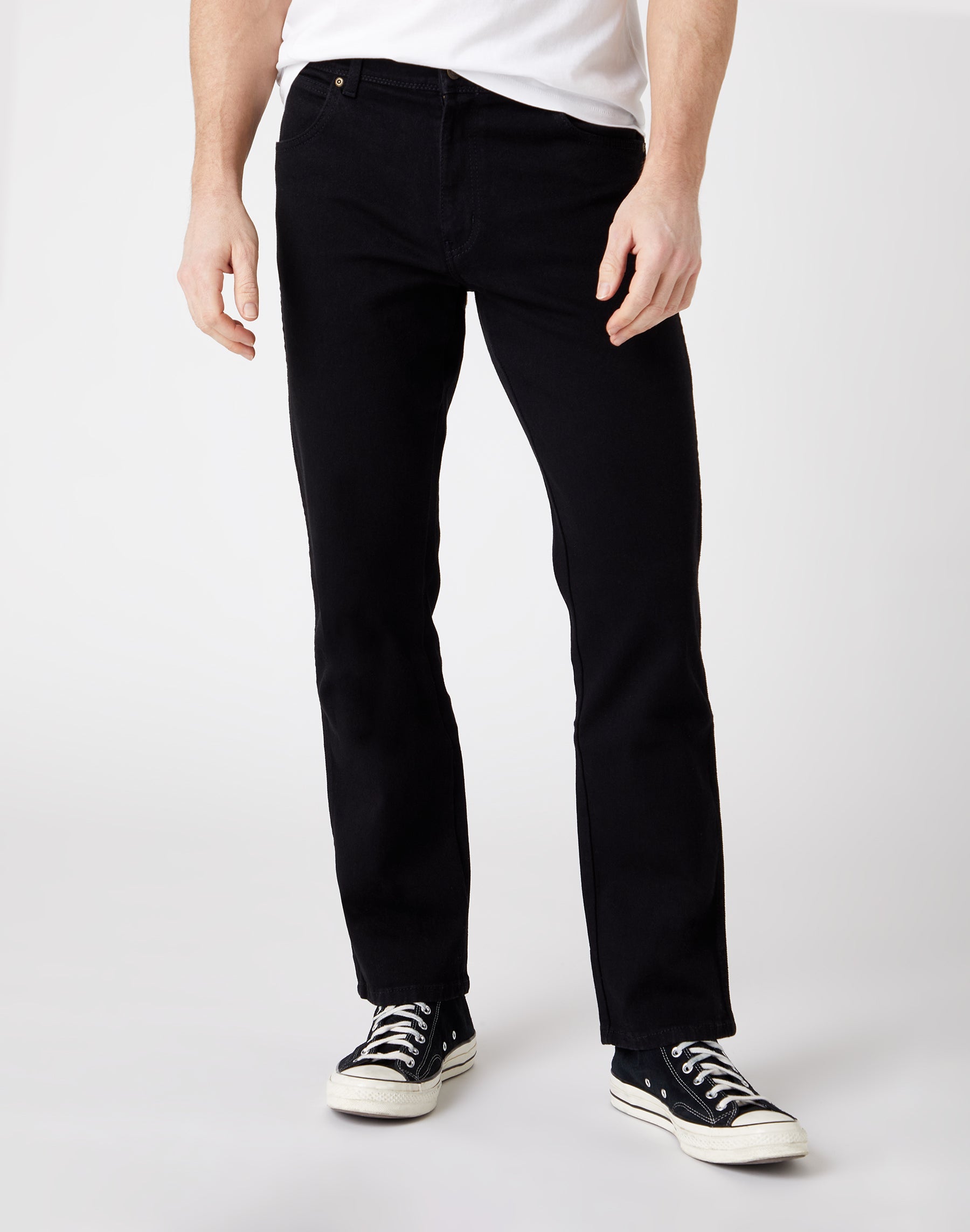 Regular Fit Low Stretch in Black Jeans Wrangler