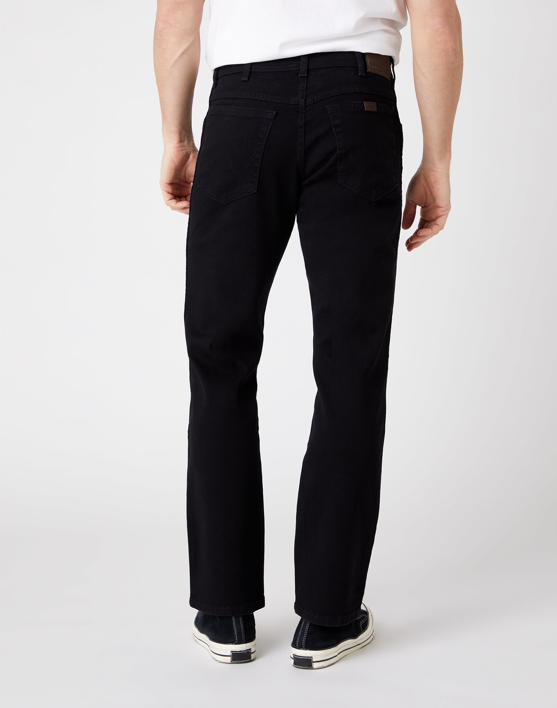 Regular Fit Low Stretch in Black Jeans Wrangler   