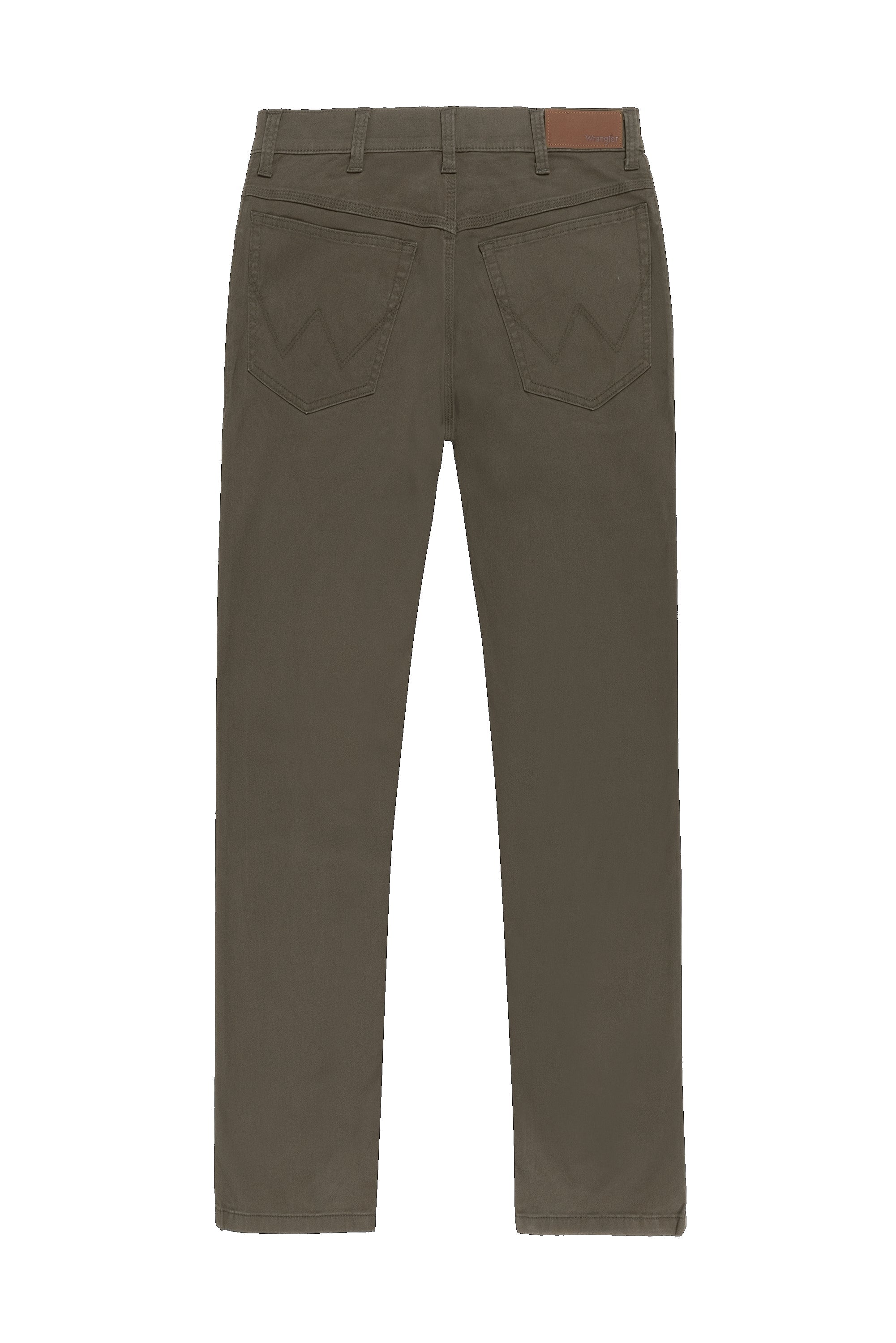 Straight Medium Stretch in Frontier Olive Hosen Wrangler