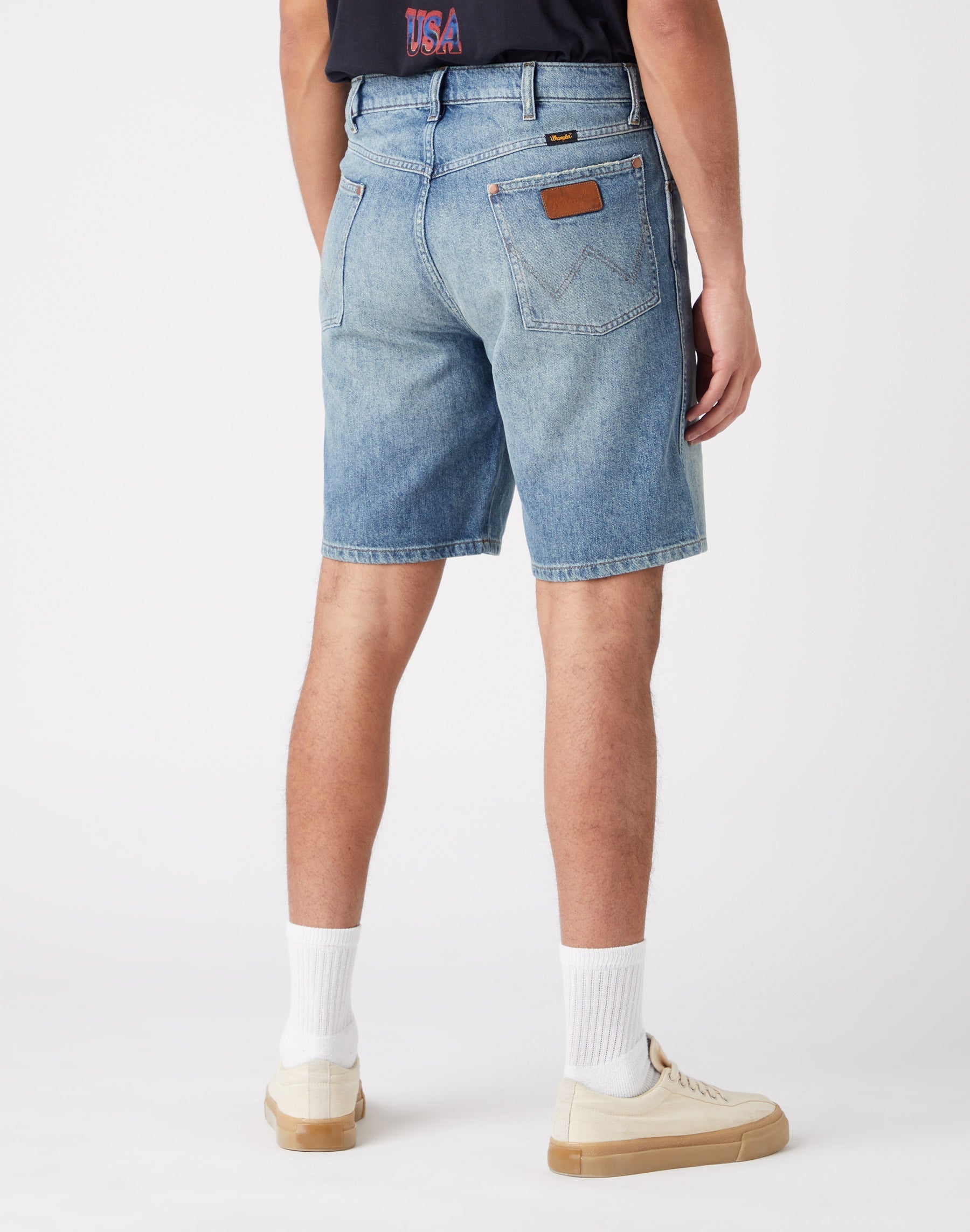 Redding Shorts in Clear Blue Jeansshorts Wrangler   