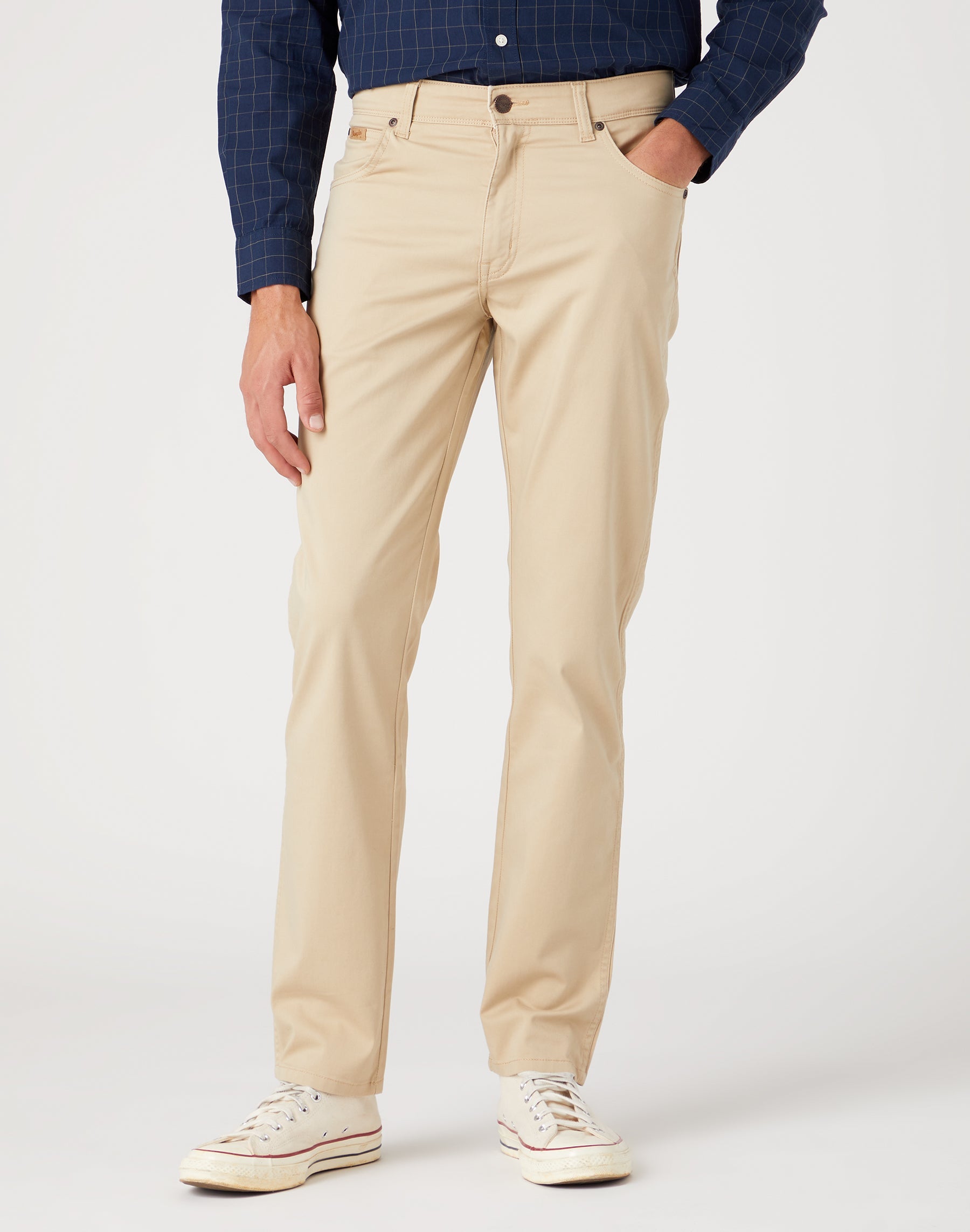 Texas Slim Medium Stretch in Safari Hosen Wrangler