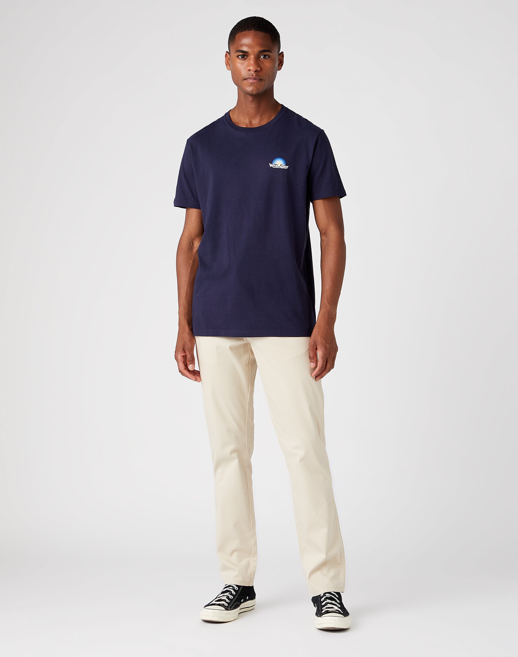 Texas Slim Trousers in Pumice Stone Hosen Wrangler