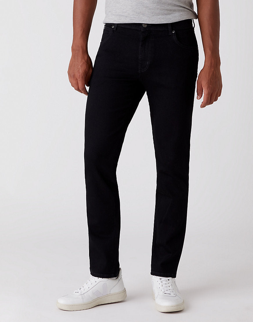Texas Slim High Stretch in Black Valley Jeans Wrangler