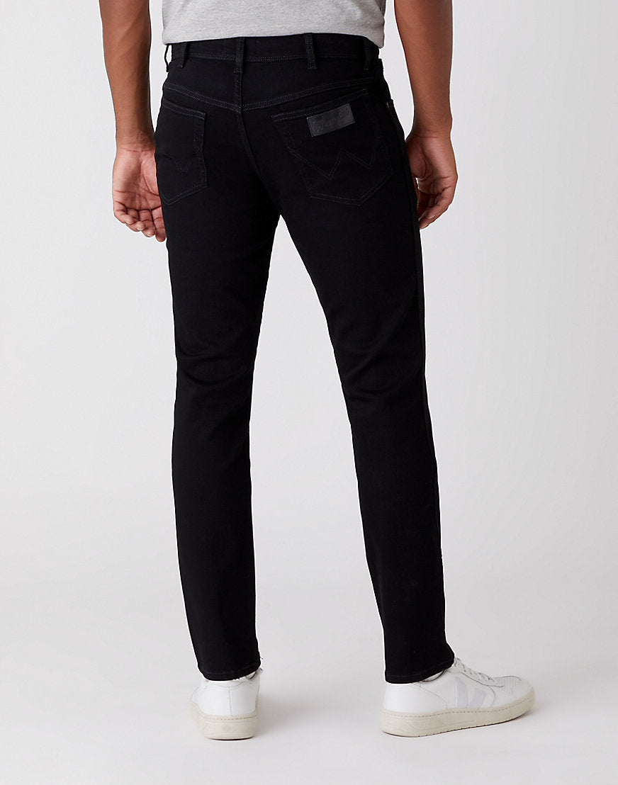 Texas Slim High Stretch in Black Valley Jeans Wrangler
