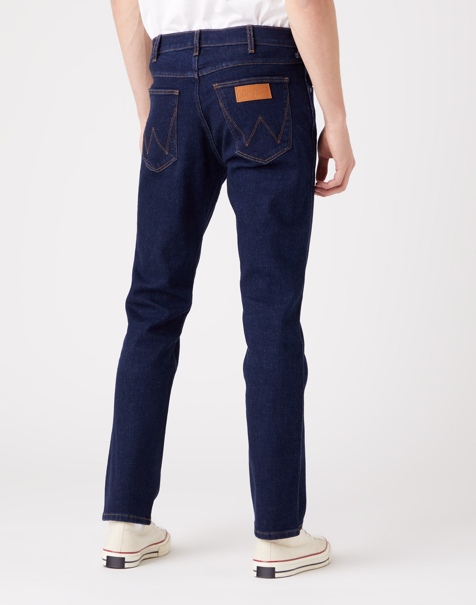 Greensboro Medium Stretch in Day Drifter Jeans Wrangler   