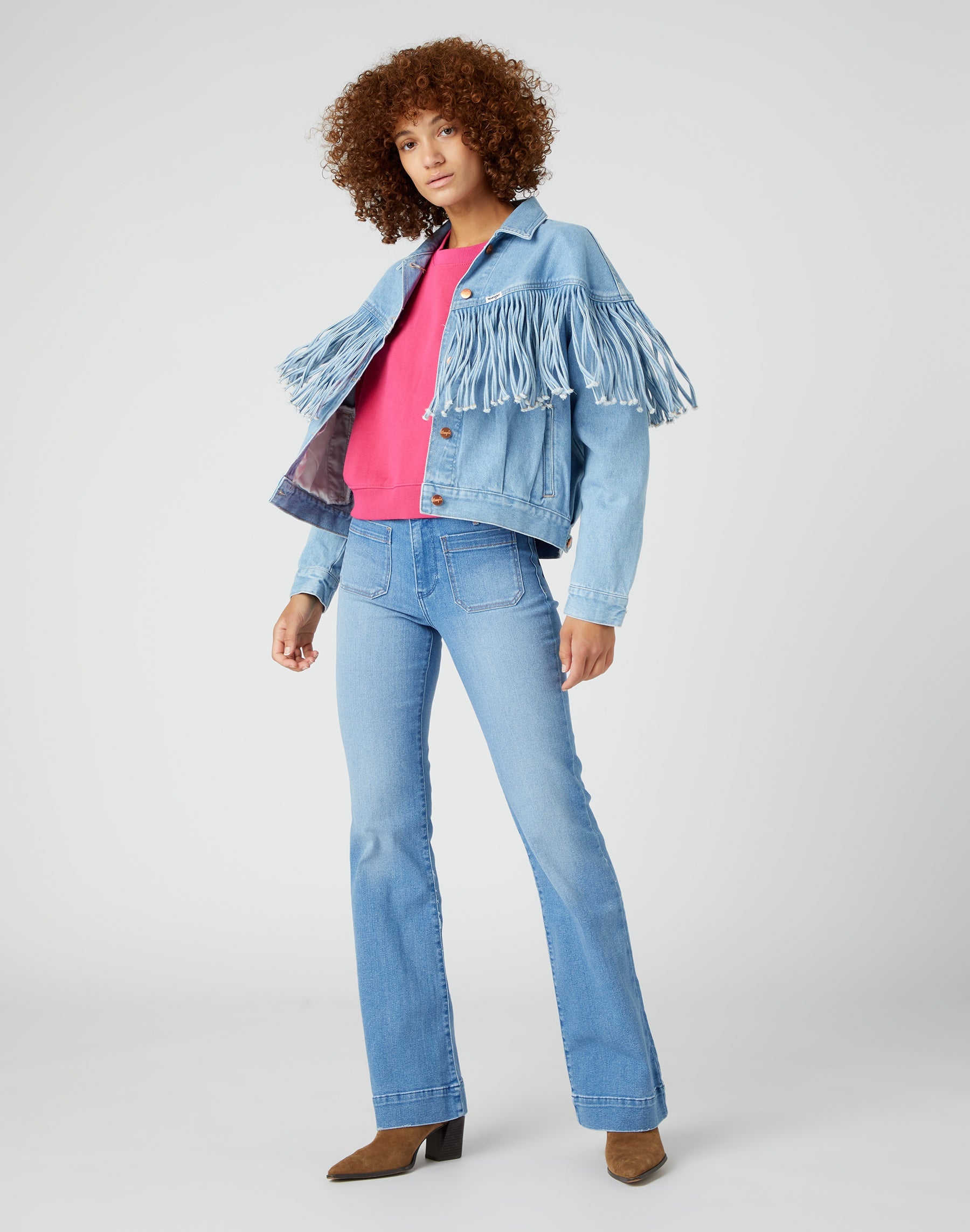 Flare in Hazel Jeans Wrangler