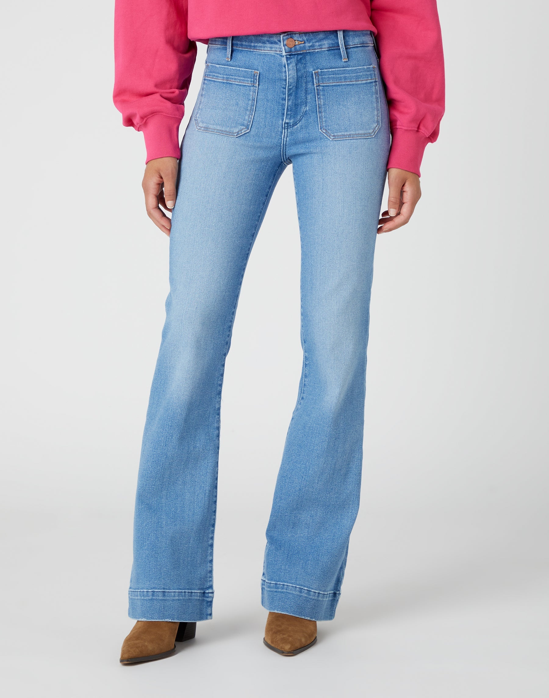 Flare in Hazel Jeans Wrangler