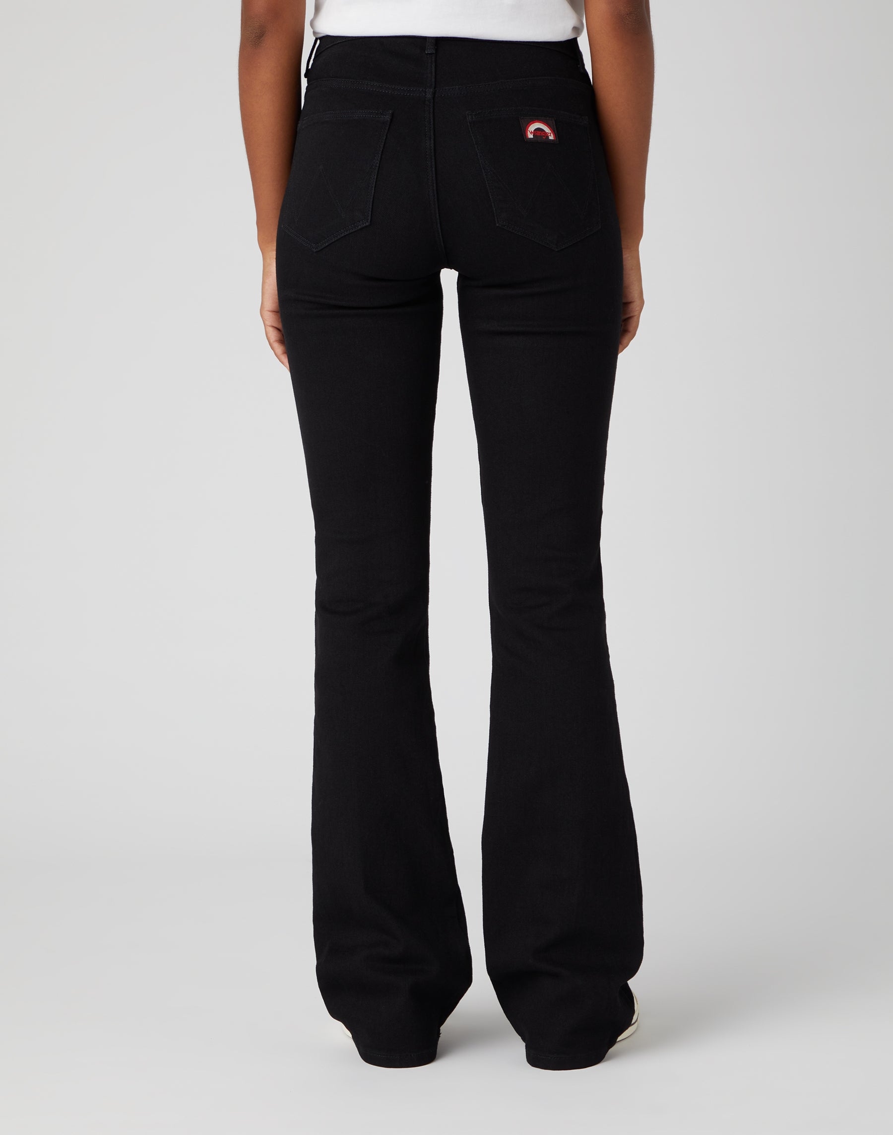 Flare in Retro Black Jeans Wrangler