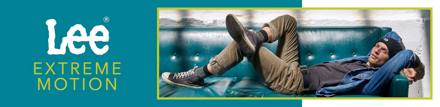 Erlebe ultimativen Komfort mit Lee Extreme Motion Jeans