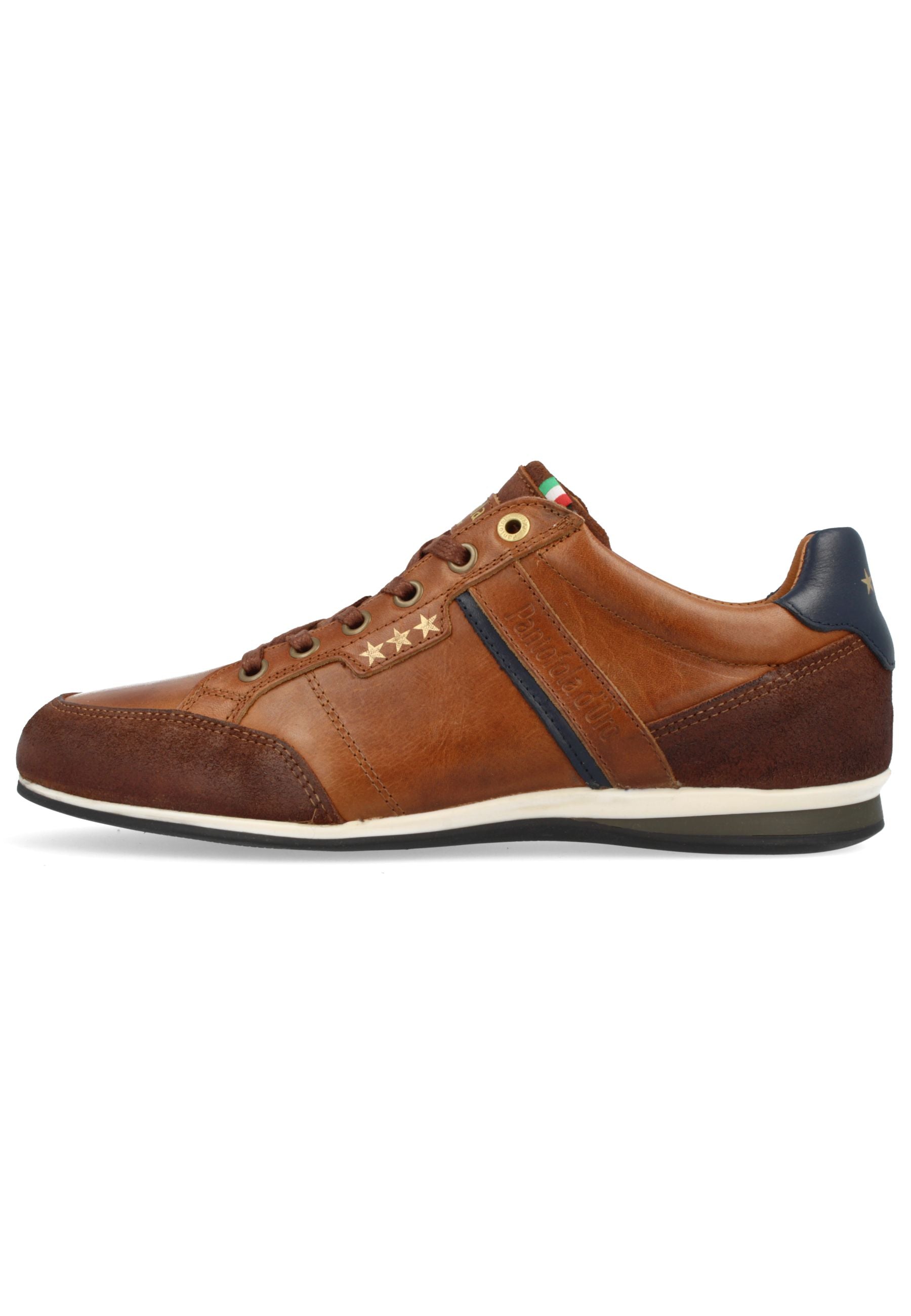Roma Low in Tortoise Shell Sneakers Pantofola d'Oro   