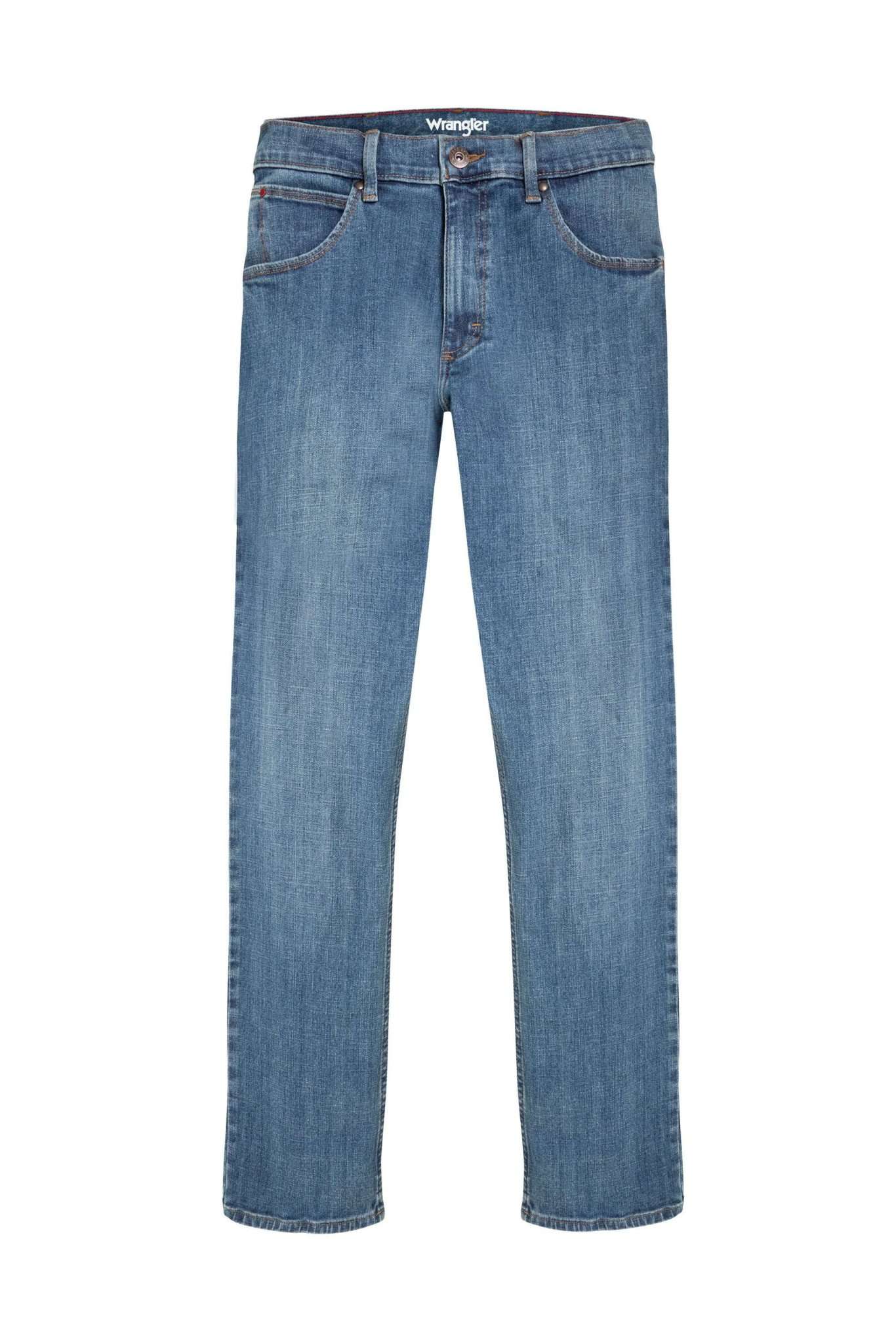 Authentic Straight in Mid Stone Jeans Wrangler   