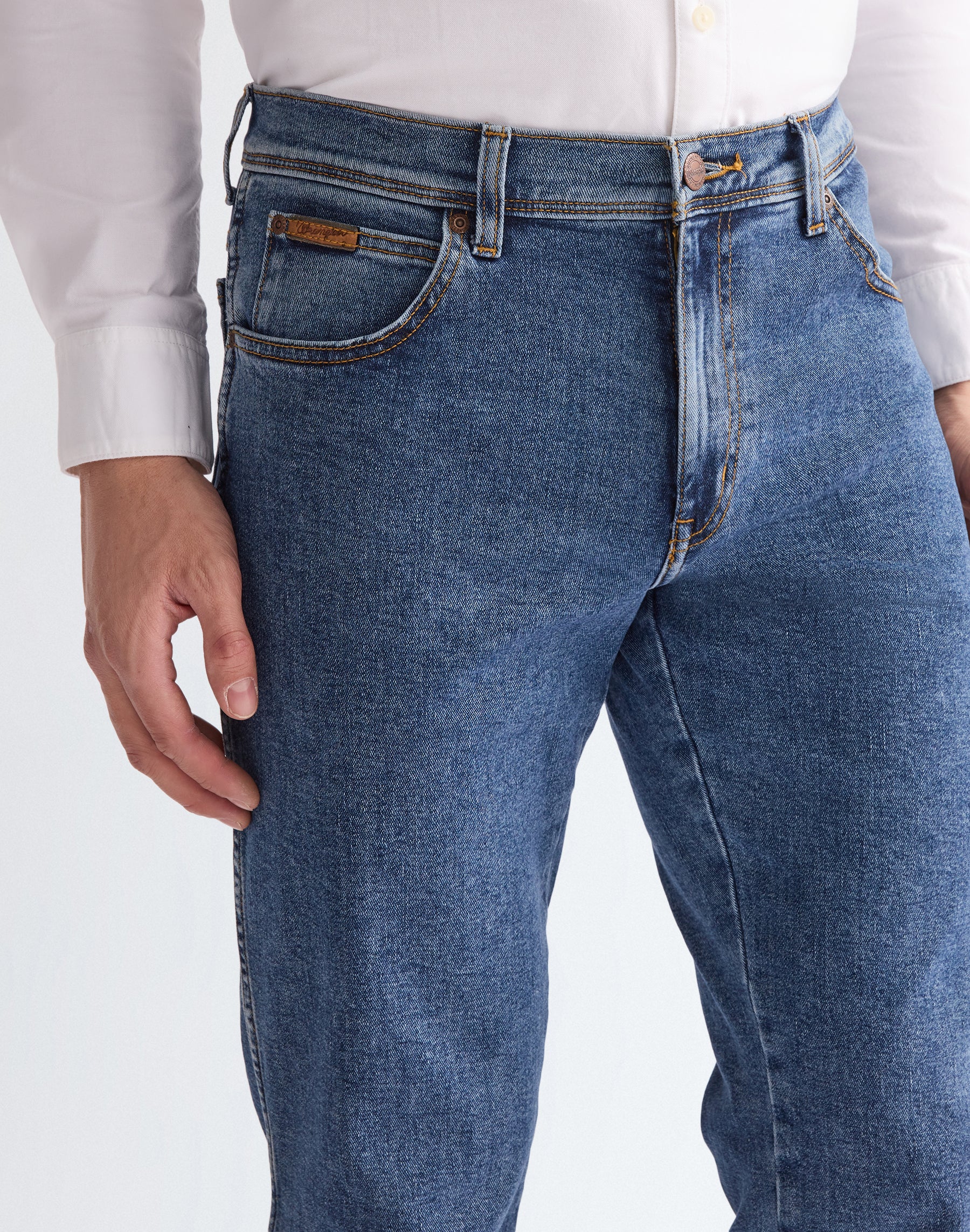 Texas Medium Stretch in Stonewash Jeans Wrangler