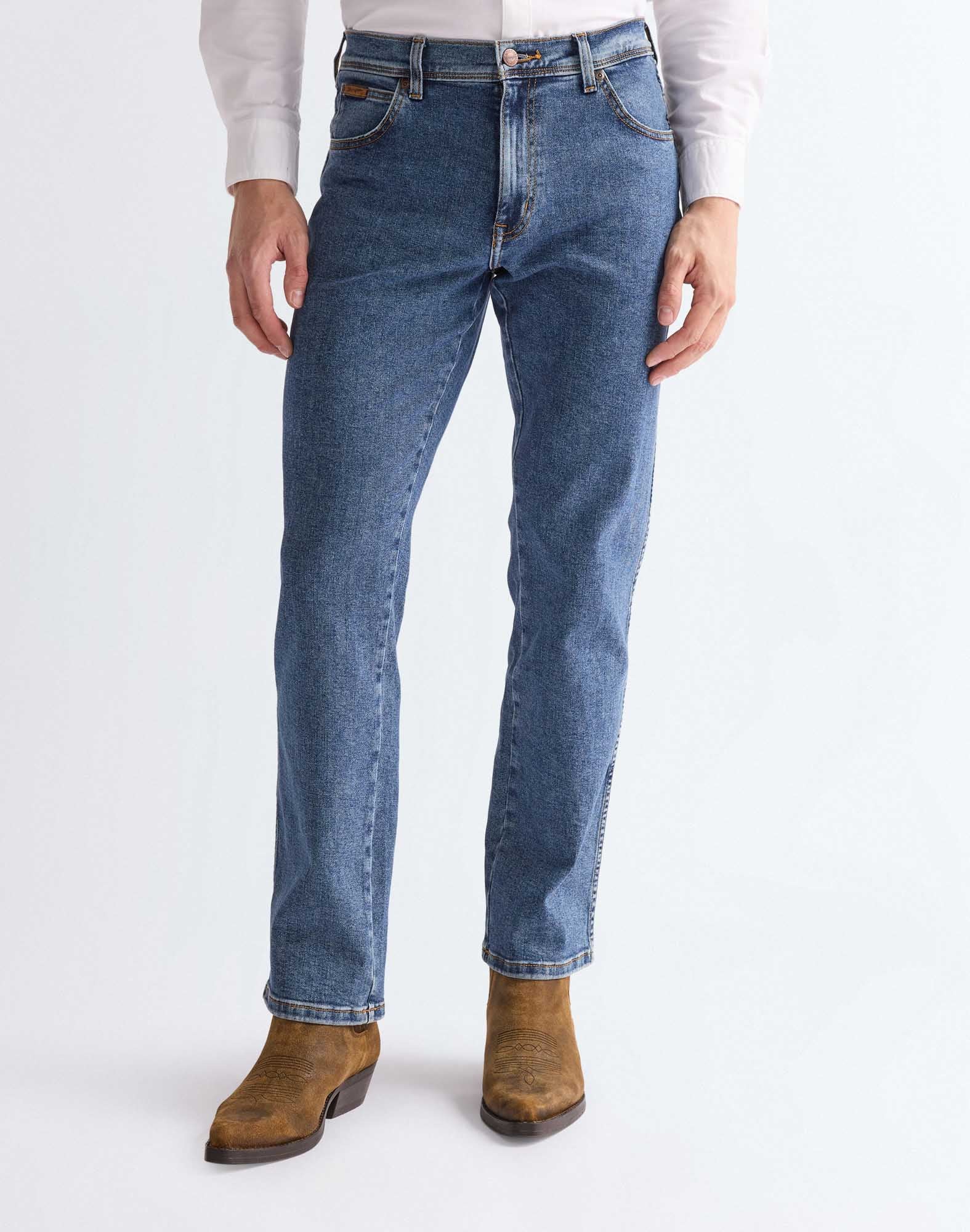 Texas Medium Stretch in Stonewash Jeans Wrangler