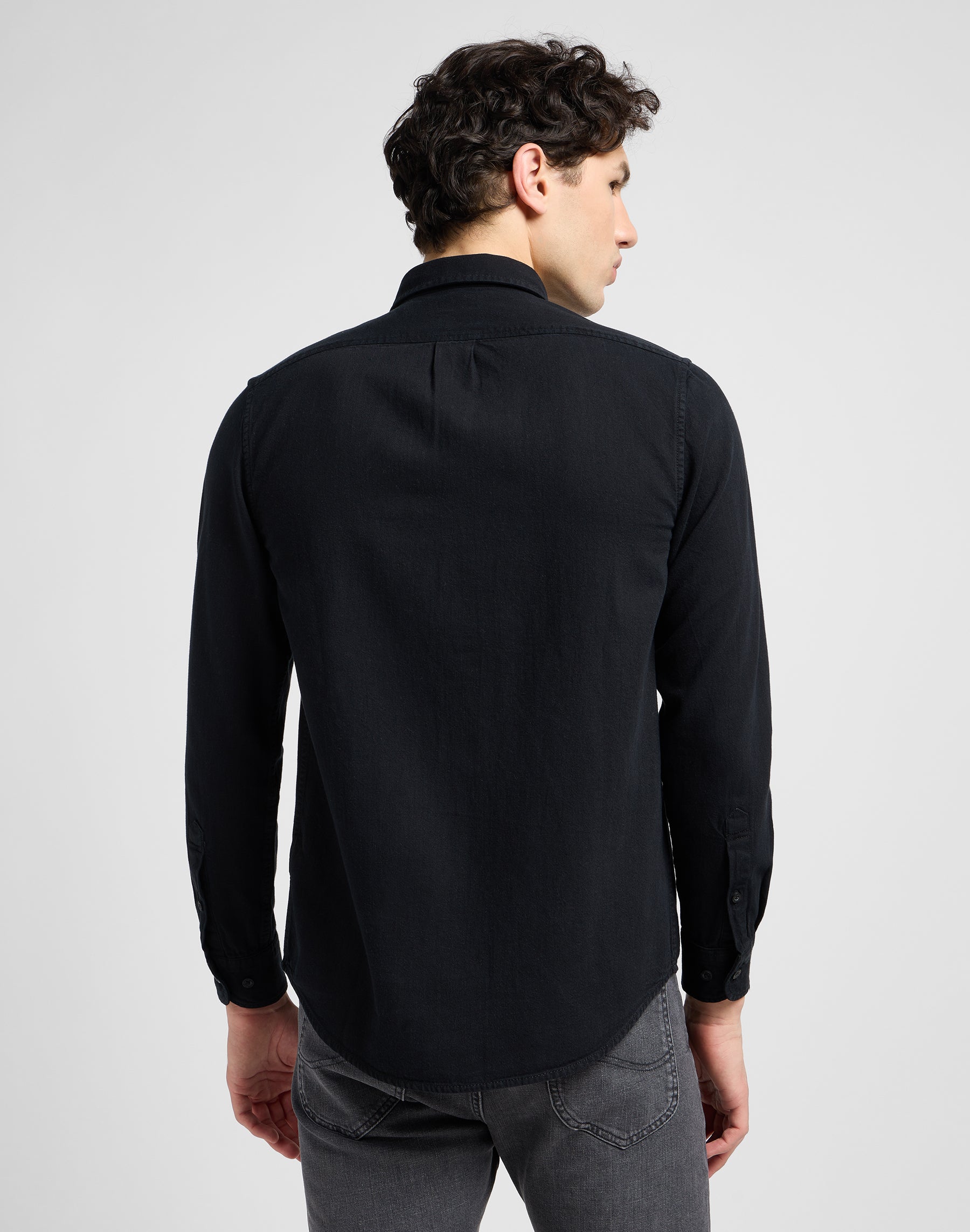 Lee Button Down in Black Hemden Lee