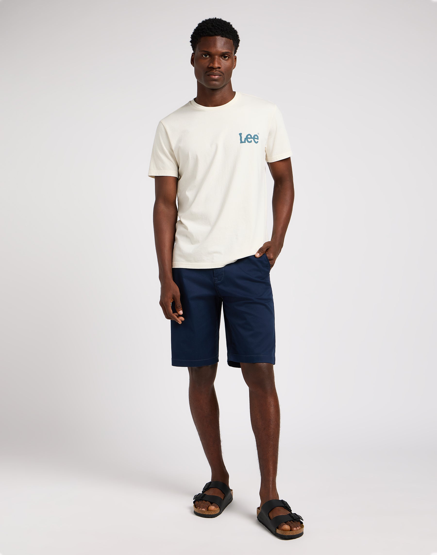 Regular Chino Short in Deep Navy Shorts Lee   