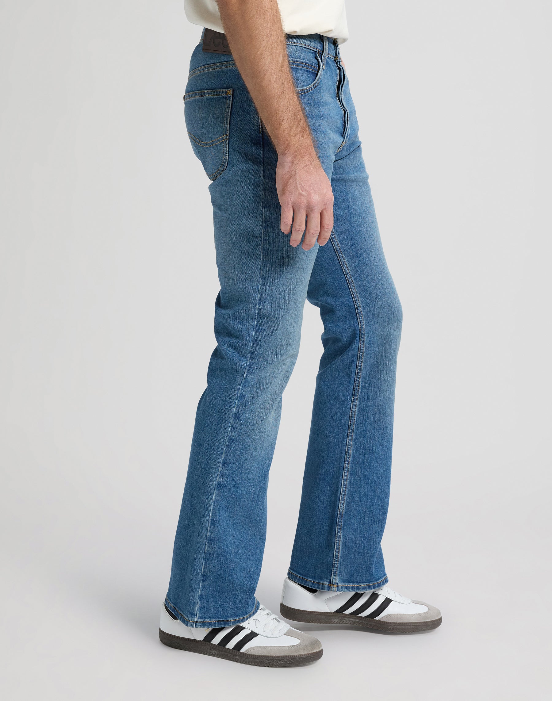 Denver in Blue Used Fever Jeans Lee
