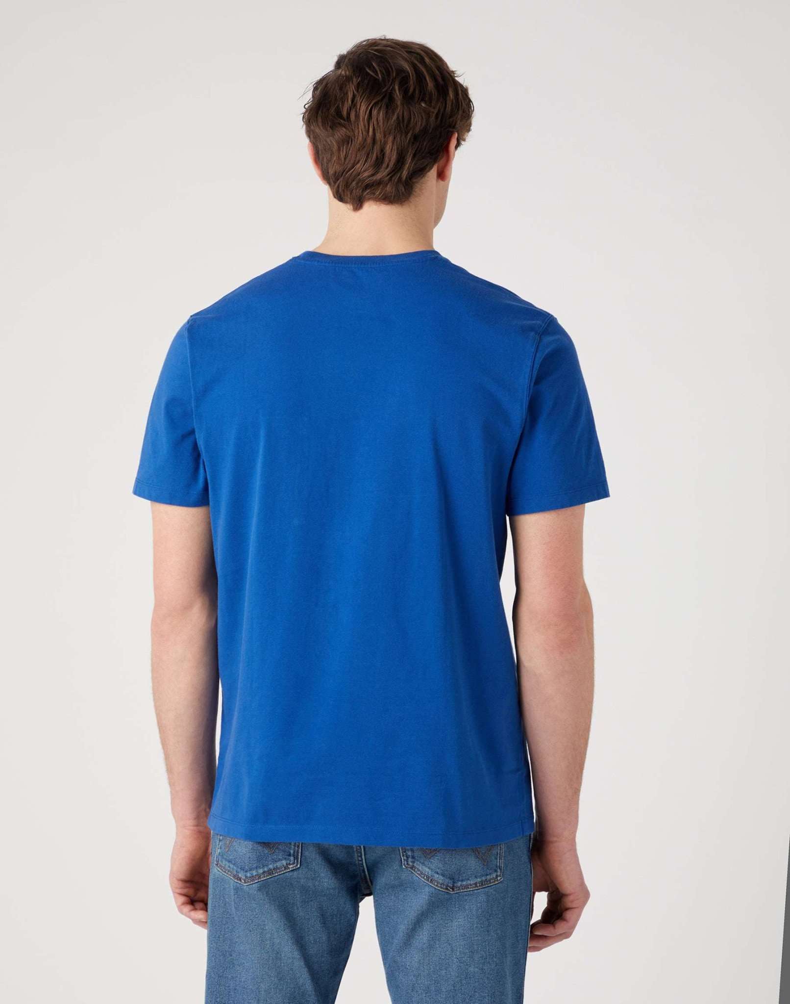 Pocket Tee in True Blue T-Shirts Wrangler   