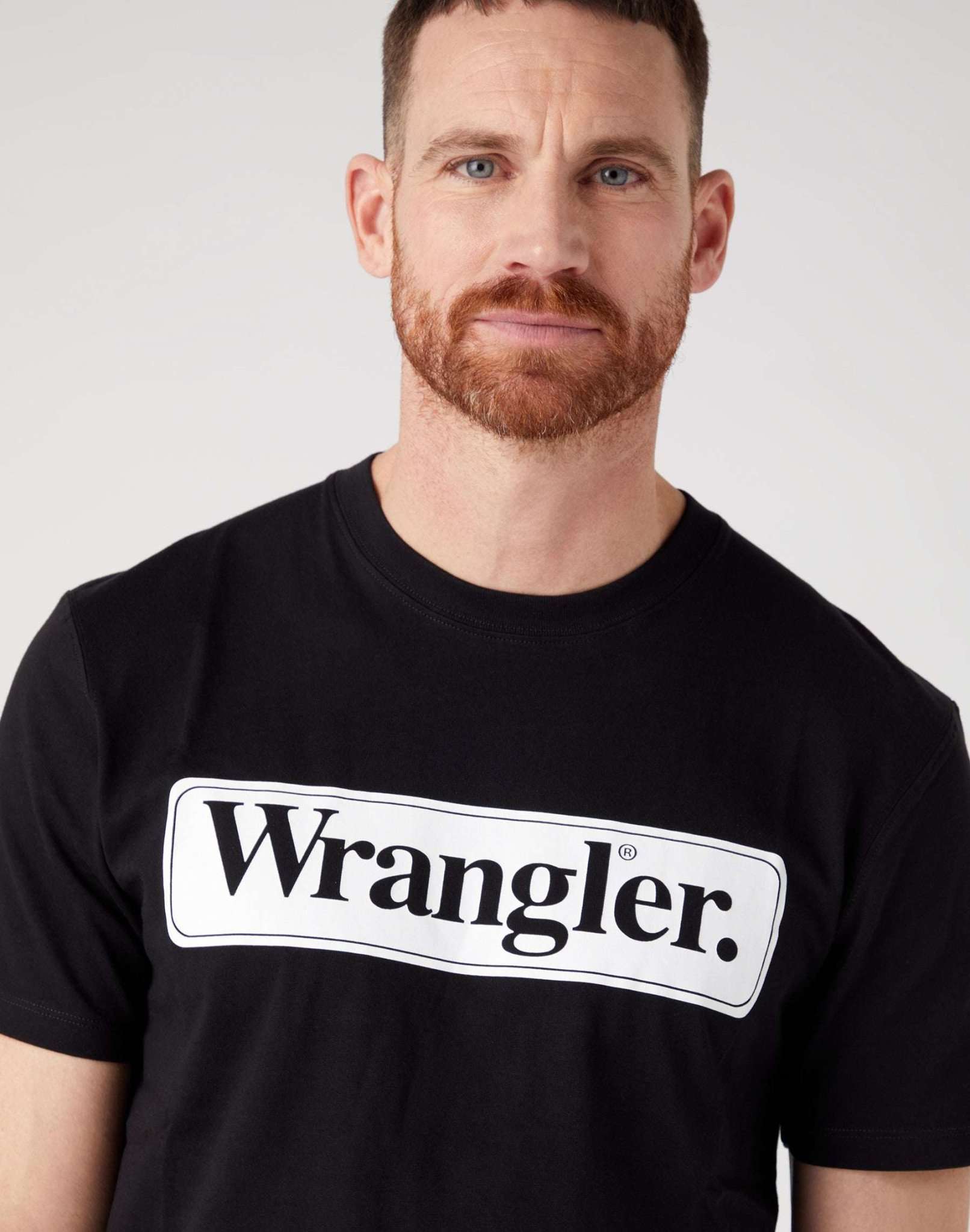 Wrangler Tee in Black T-Shirts Wrangler   