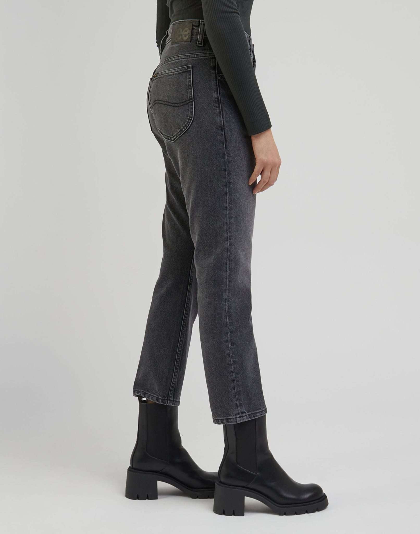 Rider Jeans in Refined Black Jeans Lee   