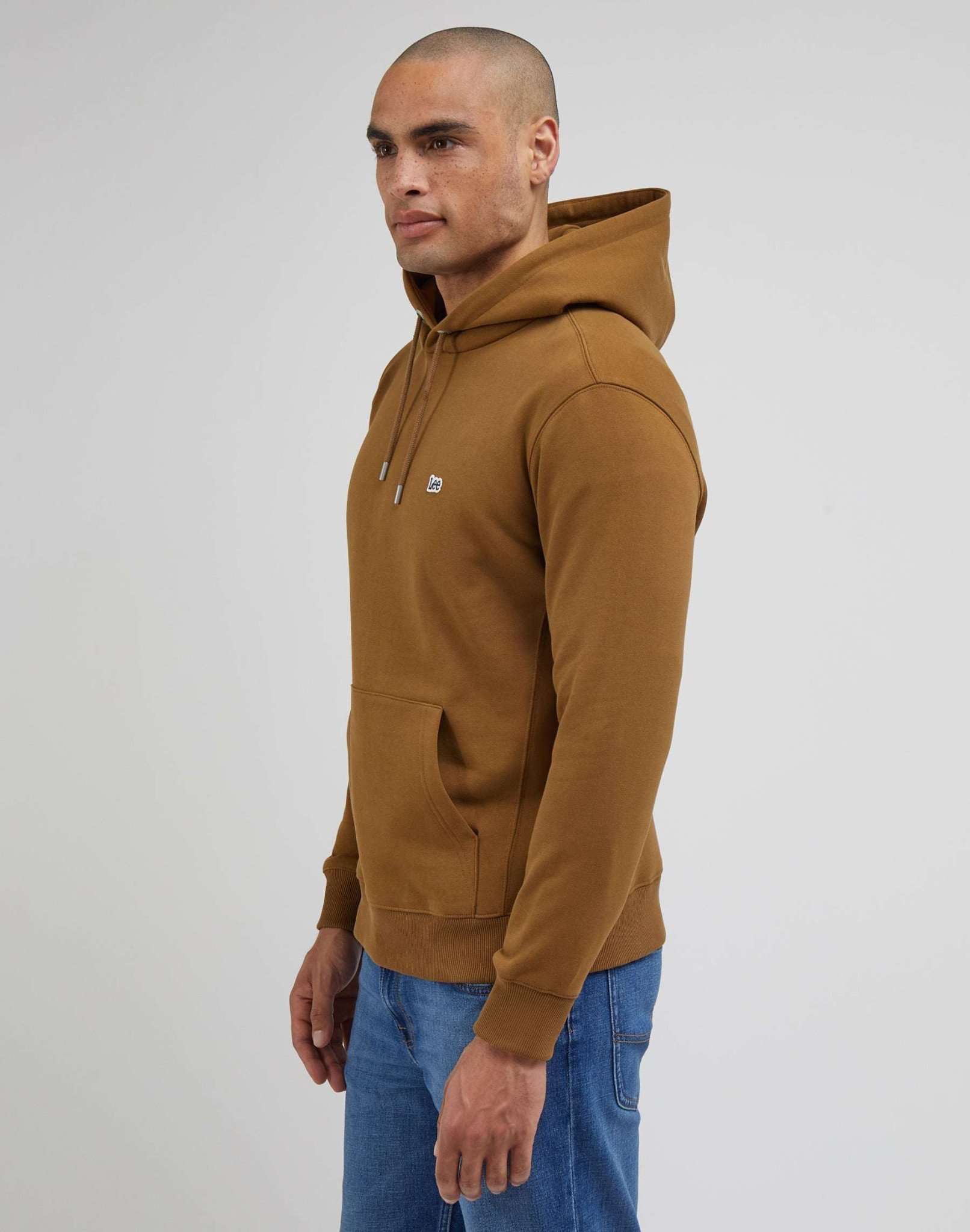 Plain Hoodie in Tumbleweed Kapuzenpullover Lee   