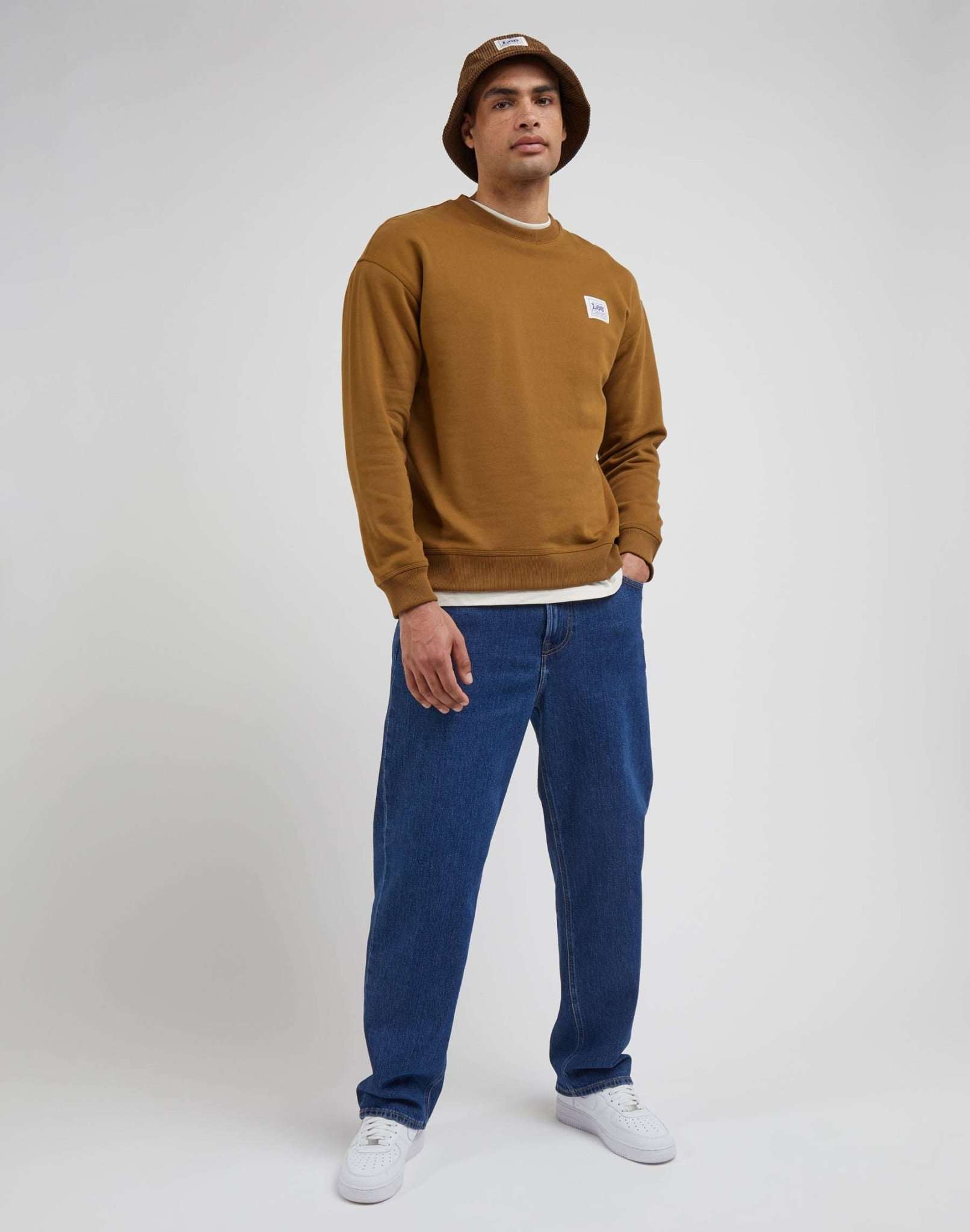 Workwear Sweatshirt in Tumbleweed Sweatshirts Lee   