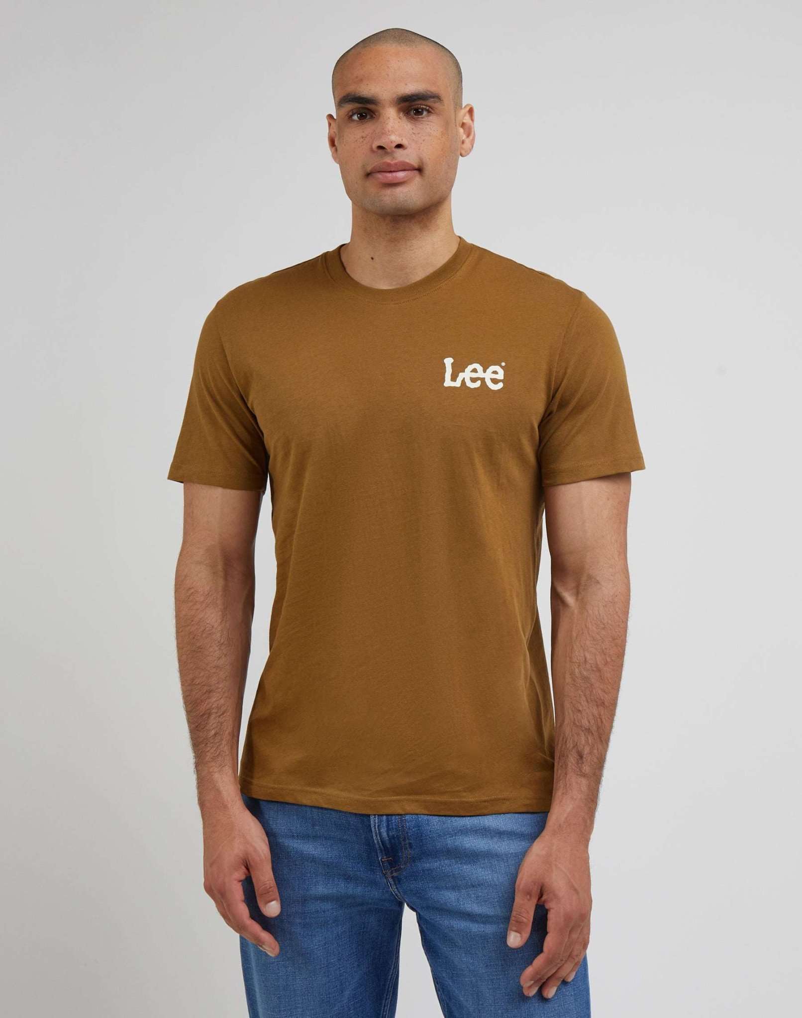 Medium Wobbly Lee Tee in Tumbleweed T-Shirts Lee   
